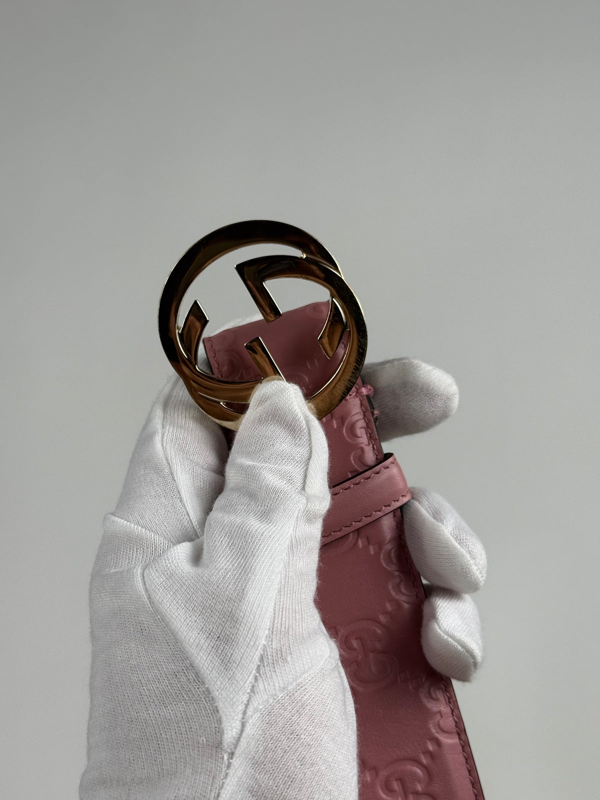 Cintura Gucci Rosa 100cm