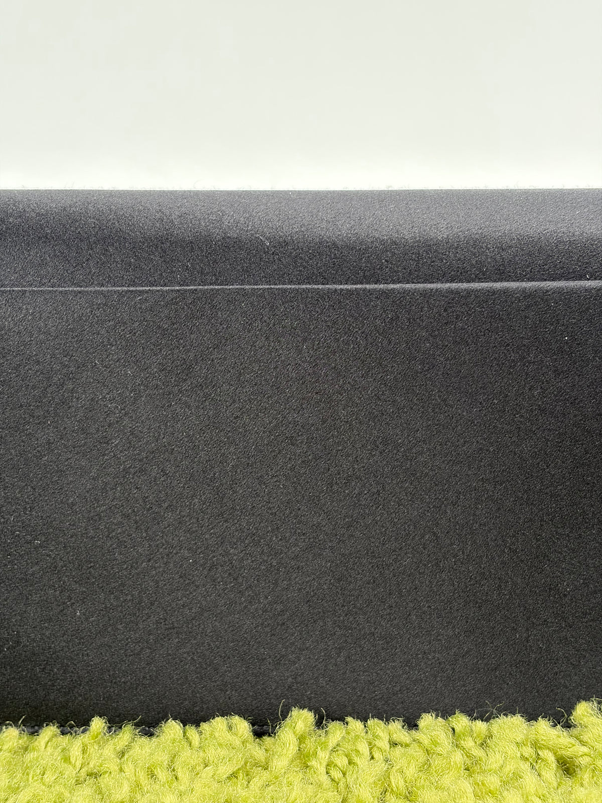 Borsa a spalla Prada Mini in raso Nero