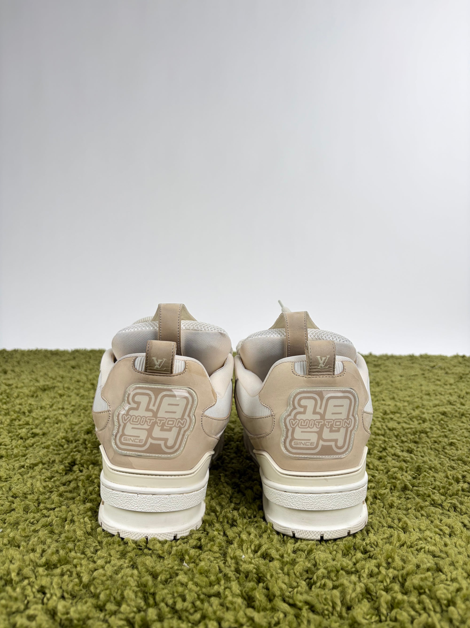 Louis vuitton skate Size 8=42 calza 43 beige e bianca