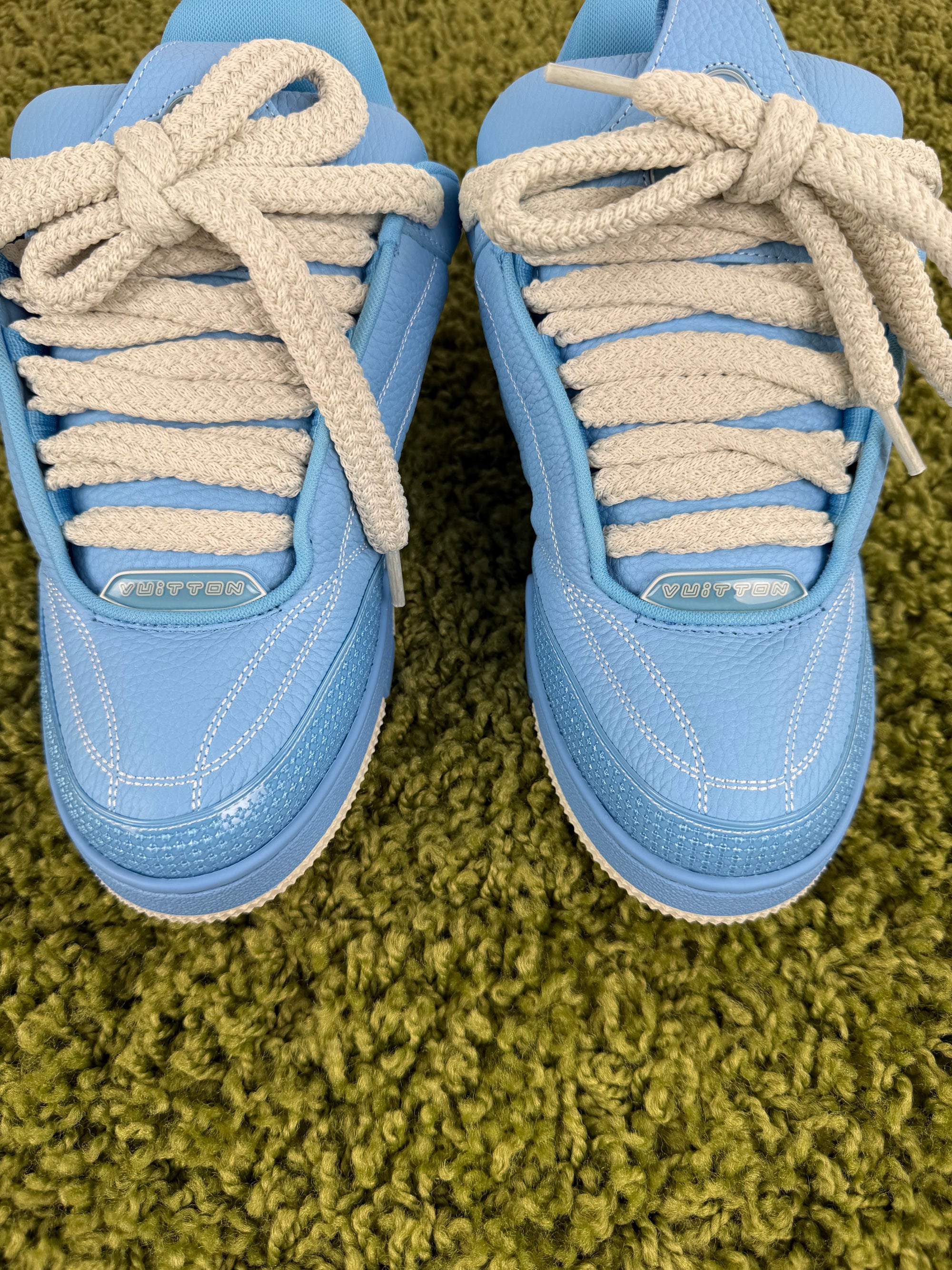 Louis Vuitton Skate azzurra 7.5