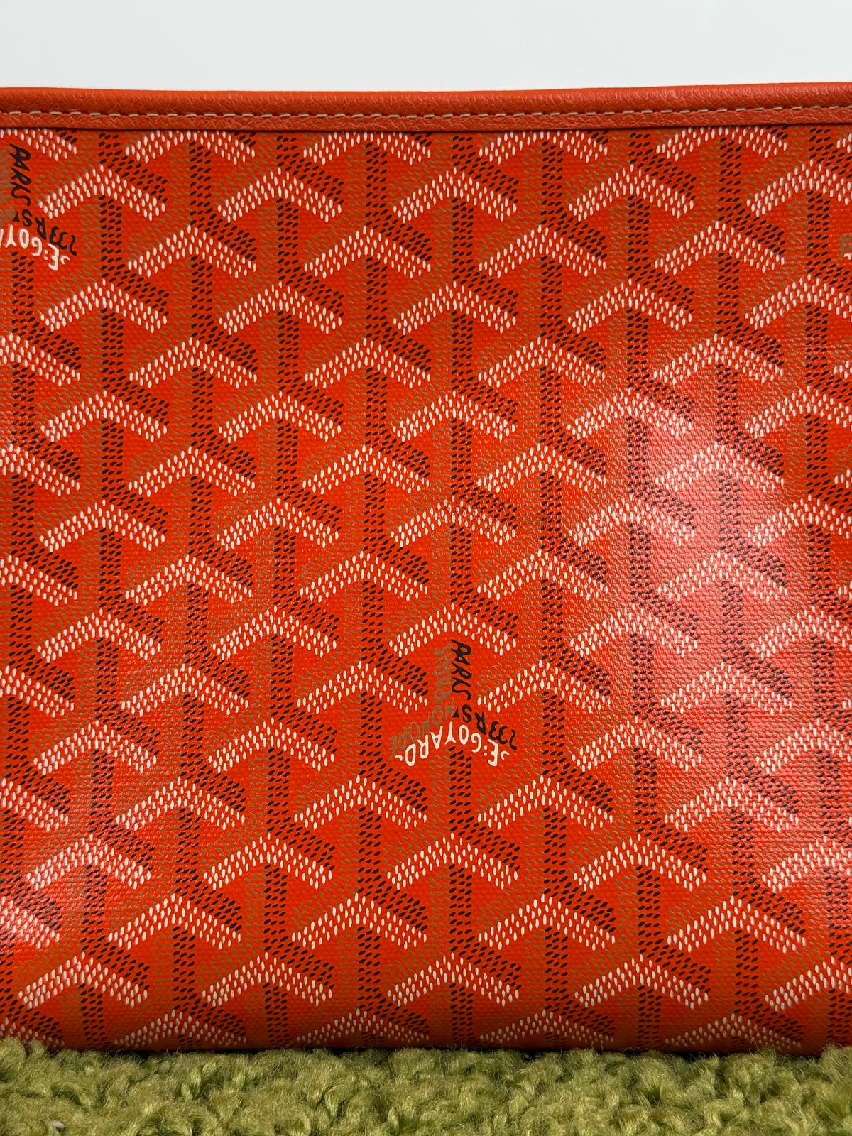 Goyard Pochette Jouvencè Arancione