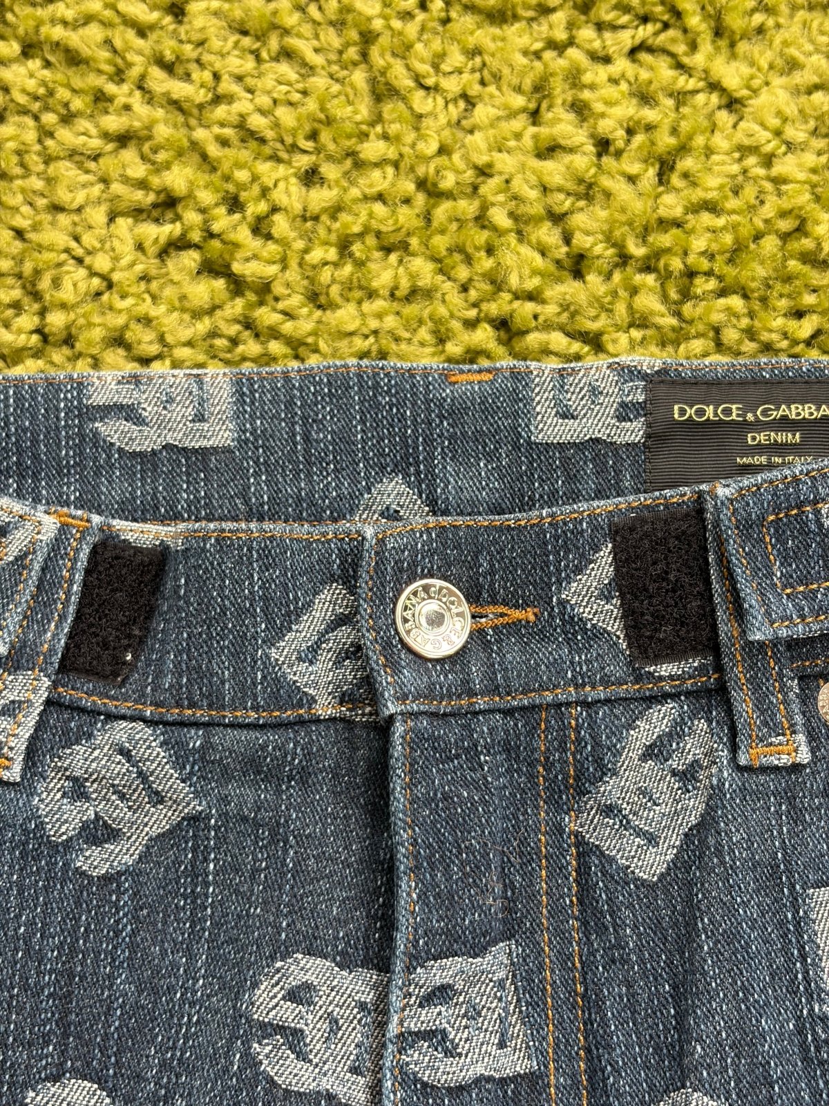 Jeans Dolce e gabbana Size 46 blu e bianco - Second Hand Di Fiore
