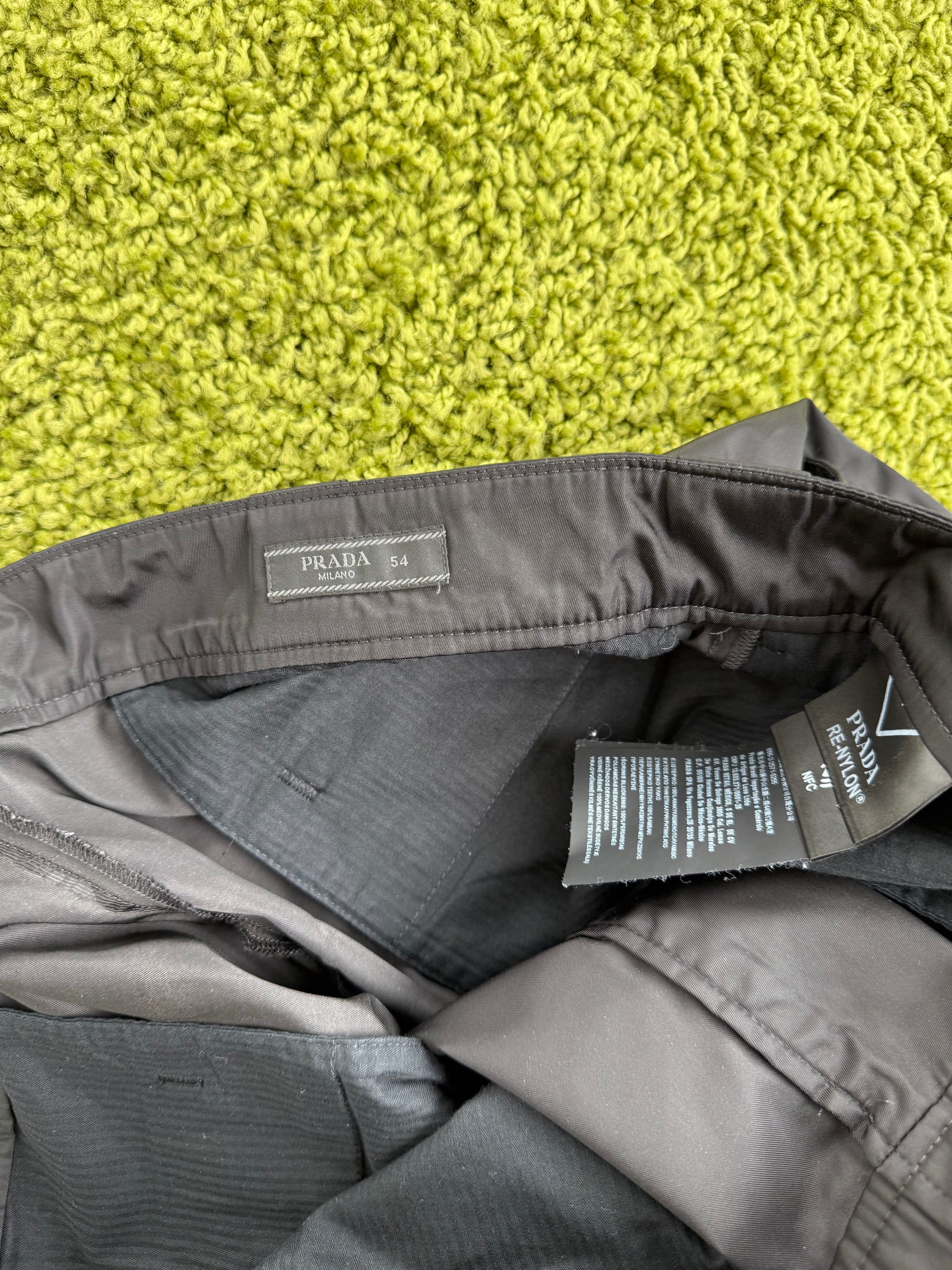 Pantaloncino In Re-Nylon Prada Nero 54