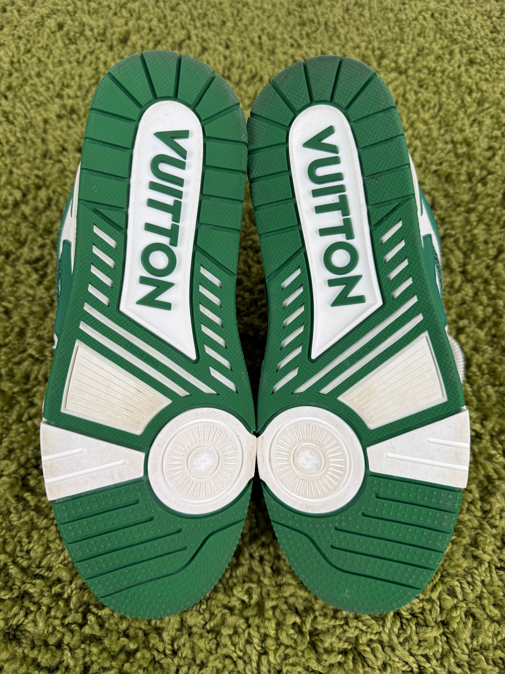 Louis Vuitton Skate Verde 7.5