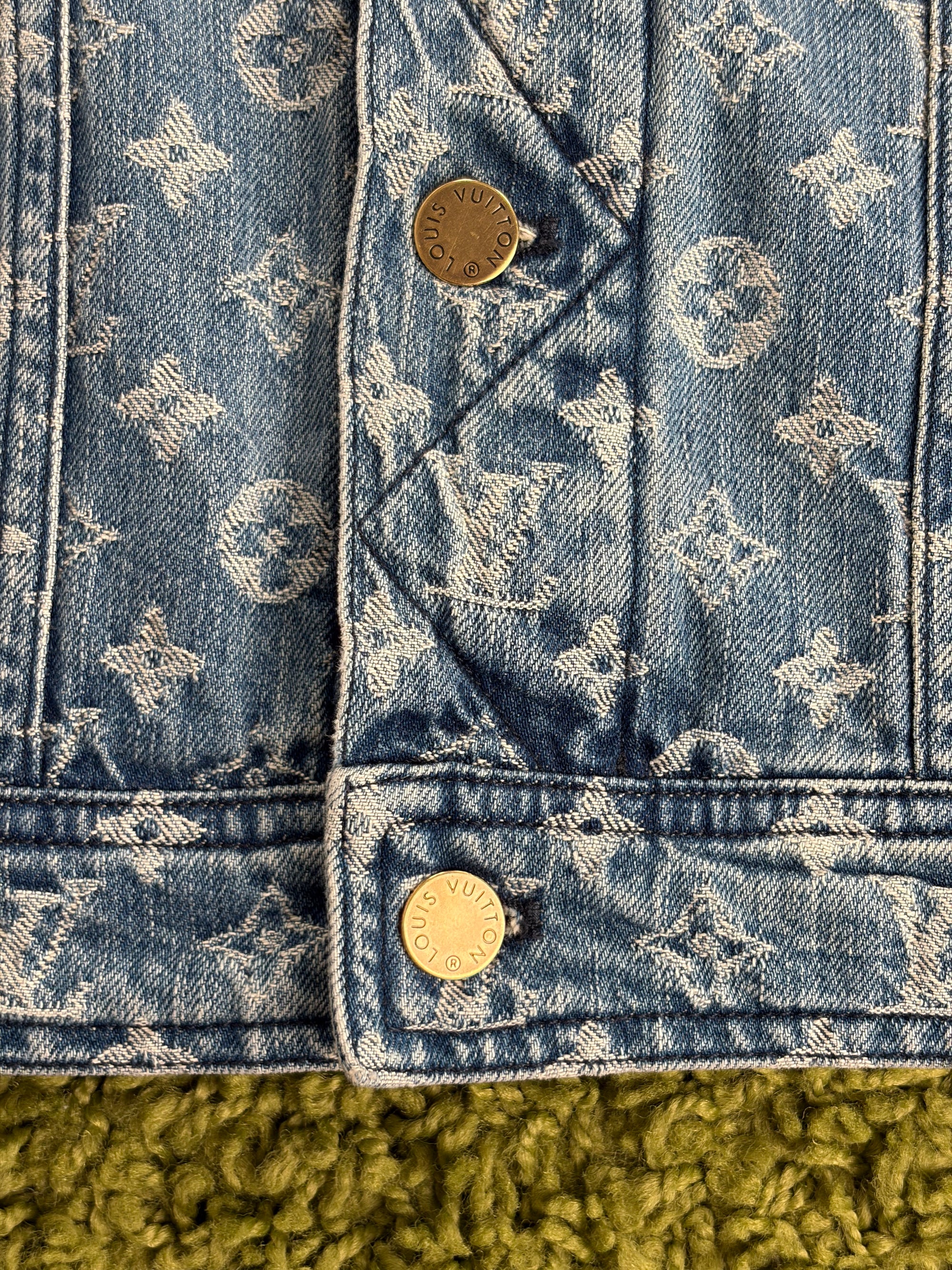 Completo Louis Vuitton X Supreme Size 50/34 blu e bianco