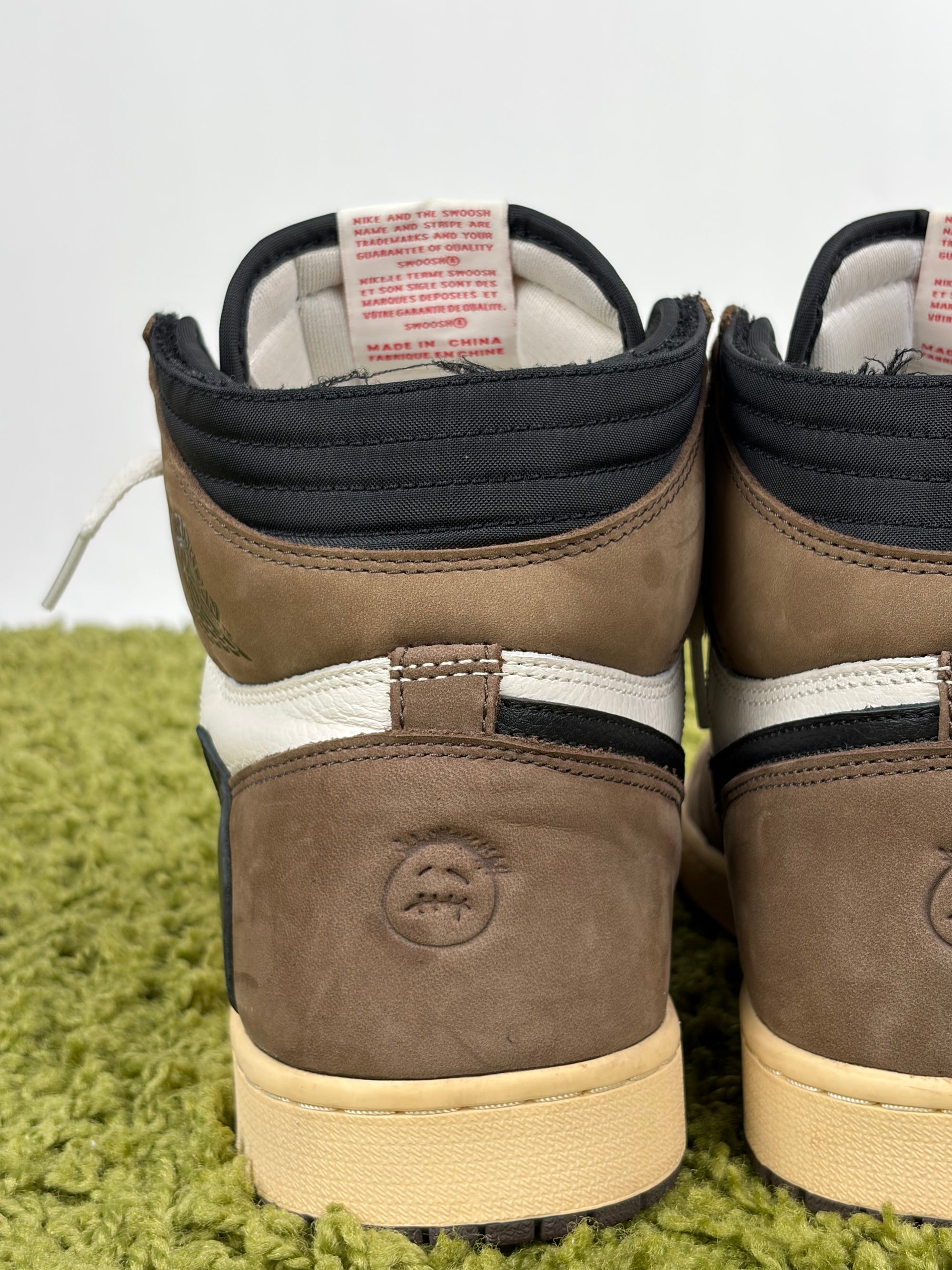 Nike X travis Scott High Size 46 marroni nere e bianche