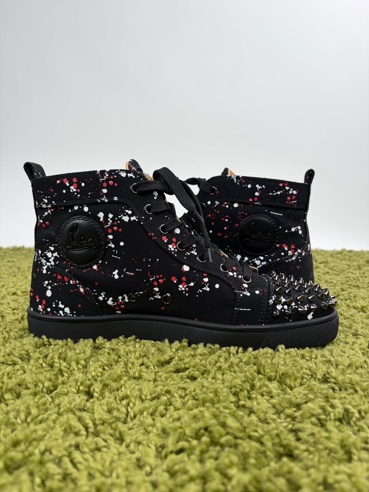 Christian Louboutin Spikes High Nera Multicolor 41