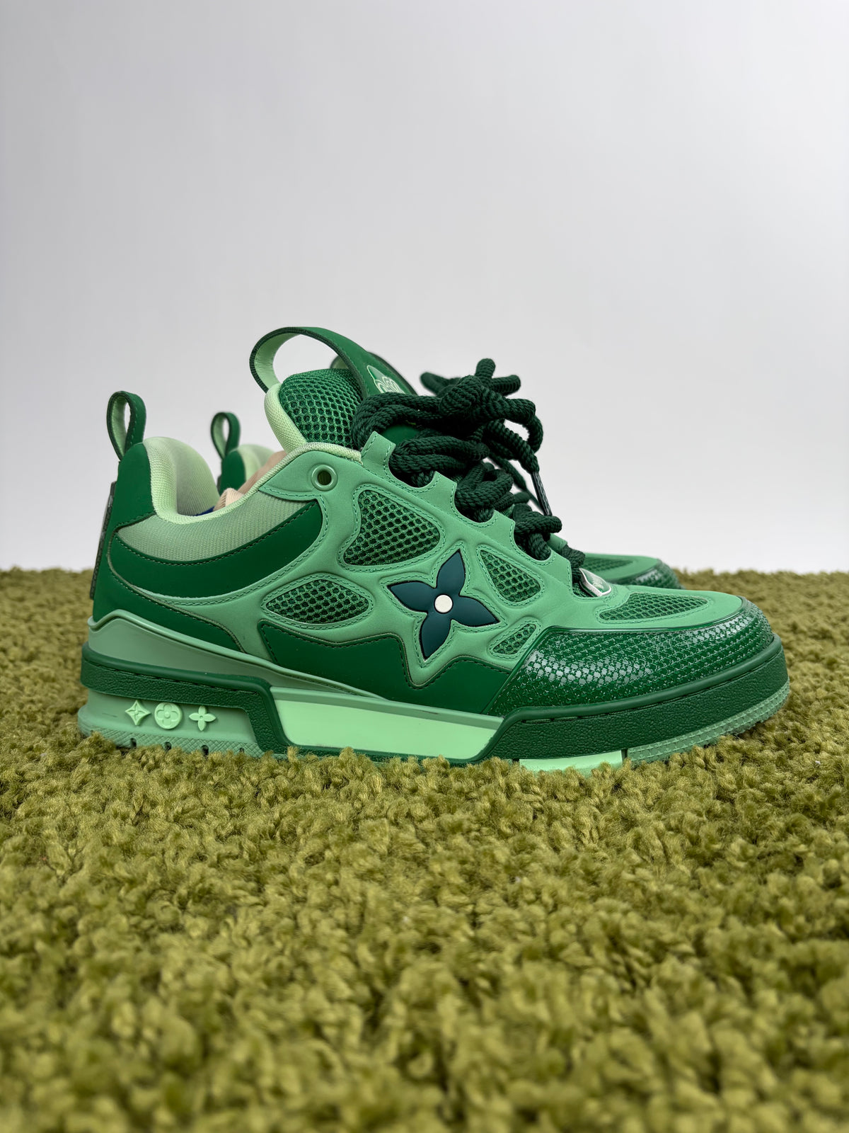 Louis Vuitton Skate Verde 8