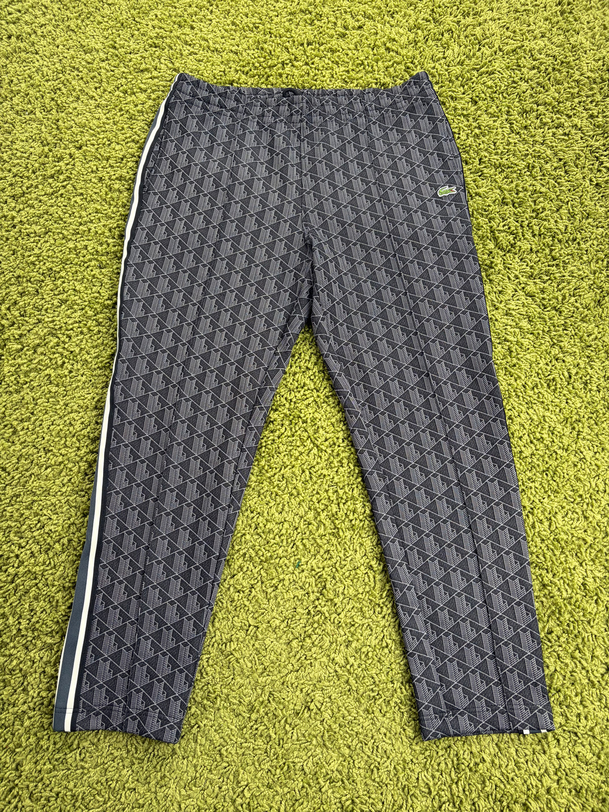 Completo Lacoste Grigio Felpa XL pantalone XL