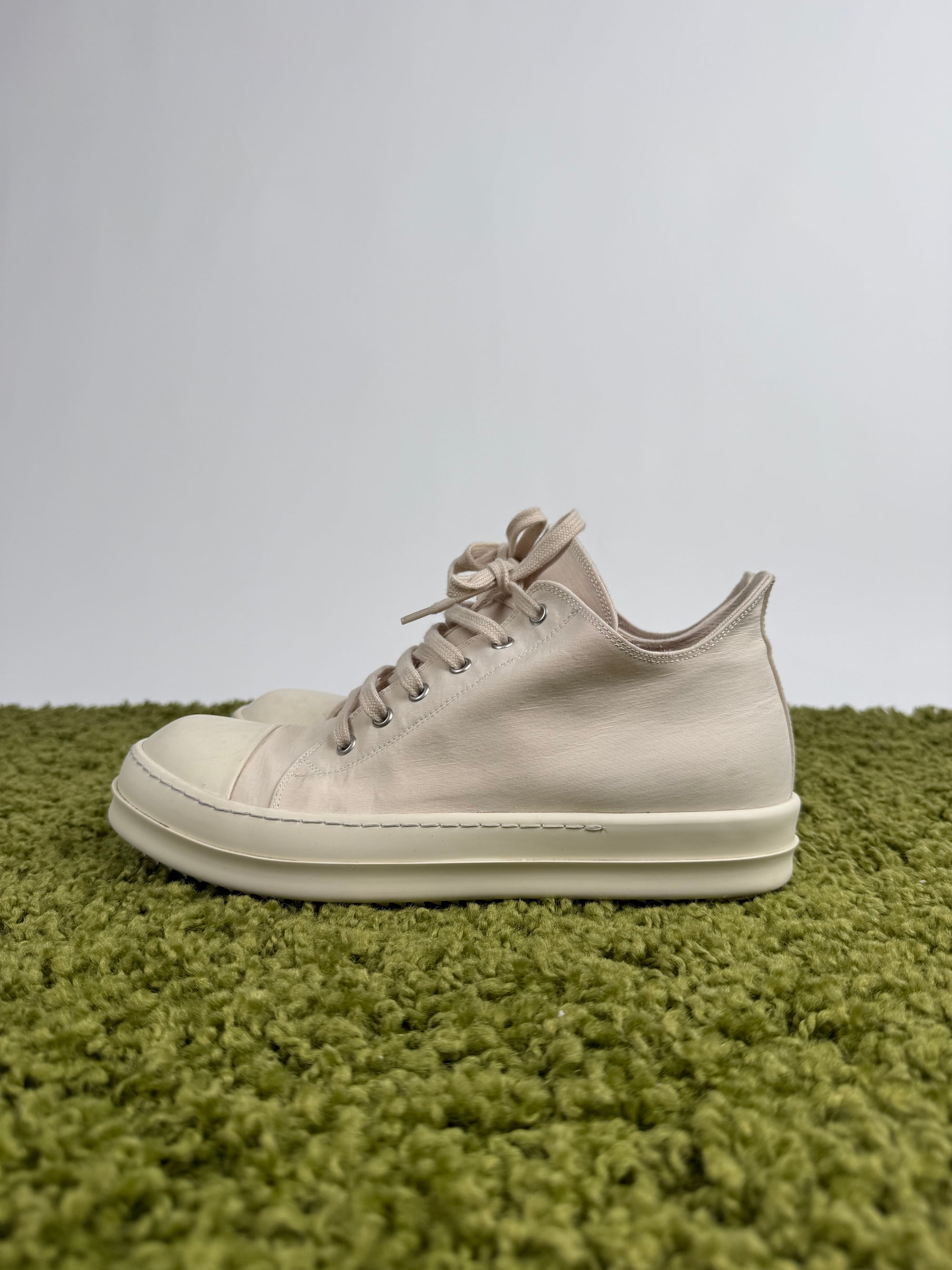 Rick Owens Low Sneaker Bianca 41