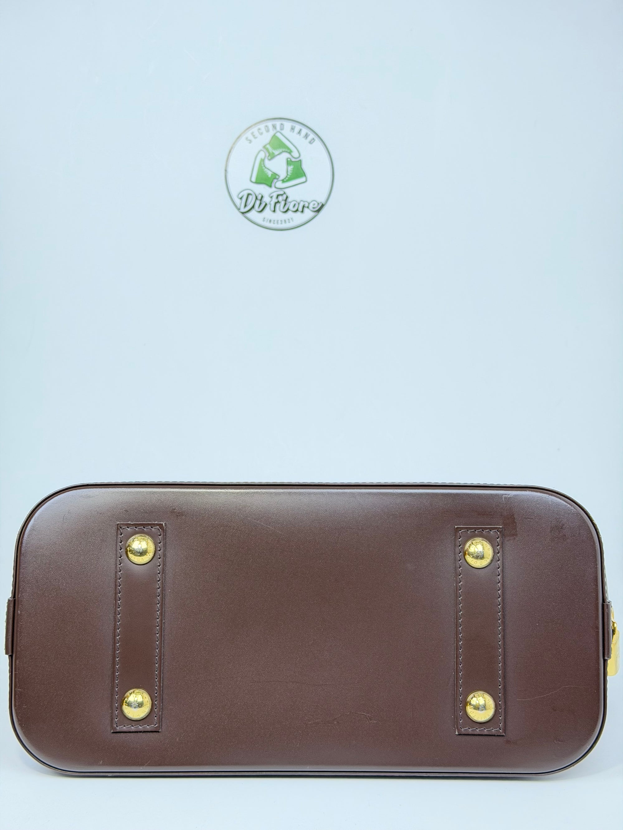 Borsa Louis Vuitton Alma PM marrone