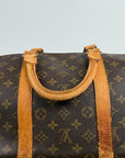 Borsone Keepall Louis Vuitton 55 vintage Marrone