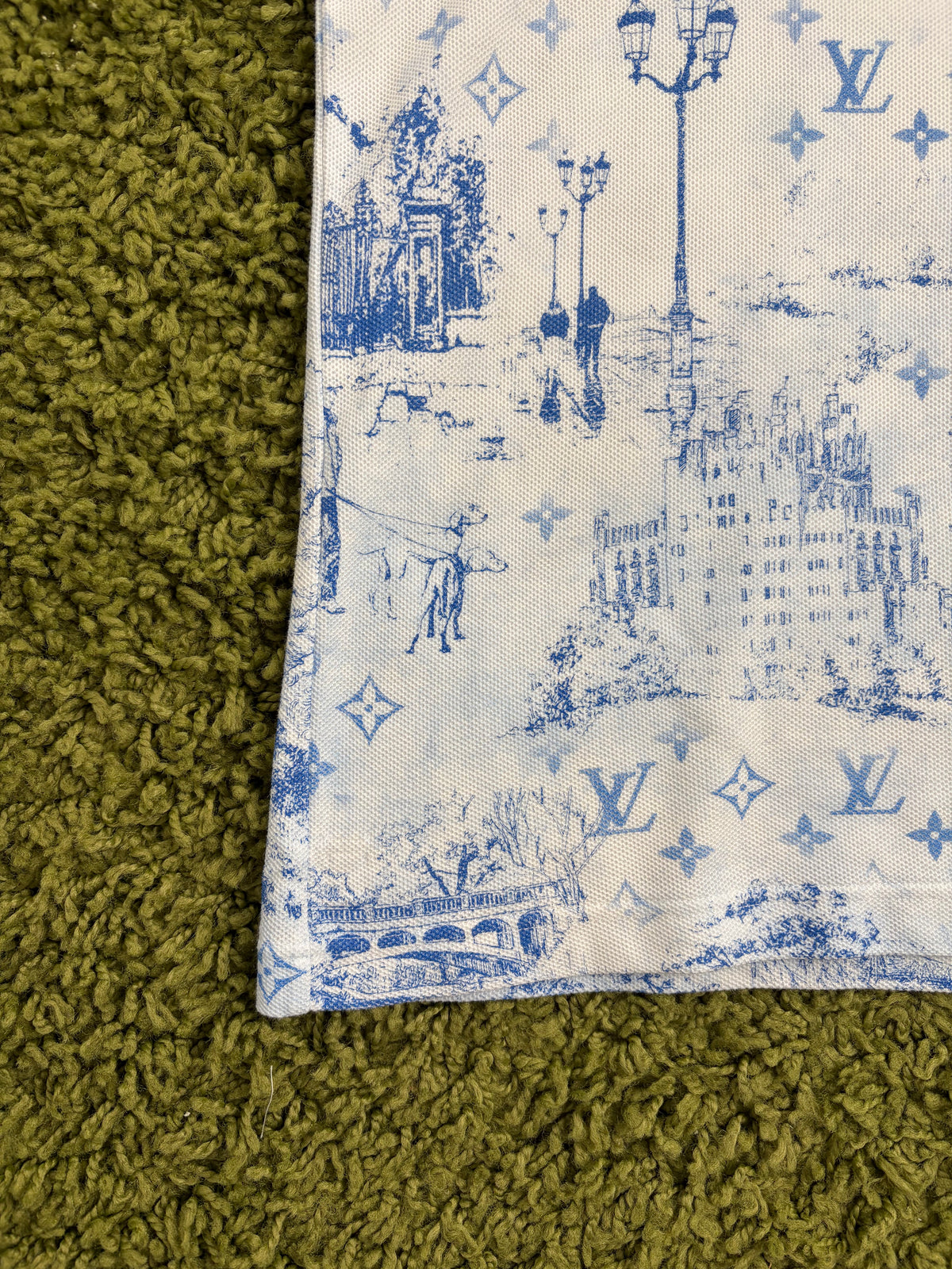 T-Shirt Louis Vuitton Azzurra Multicolor S - Second Hand Di Fiore