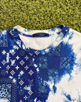 T-Shirt Louis Vuitton Monogram azzurro Multicolor XXL