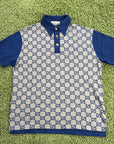 Polo Gucci Monogram Beige Multicolor XXL