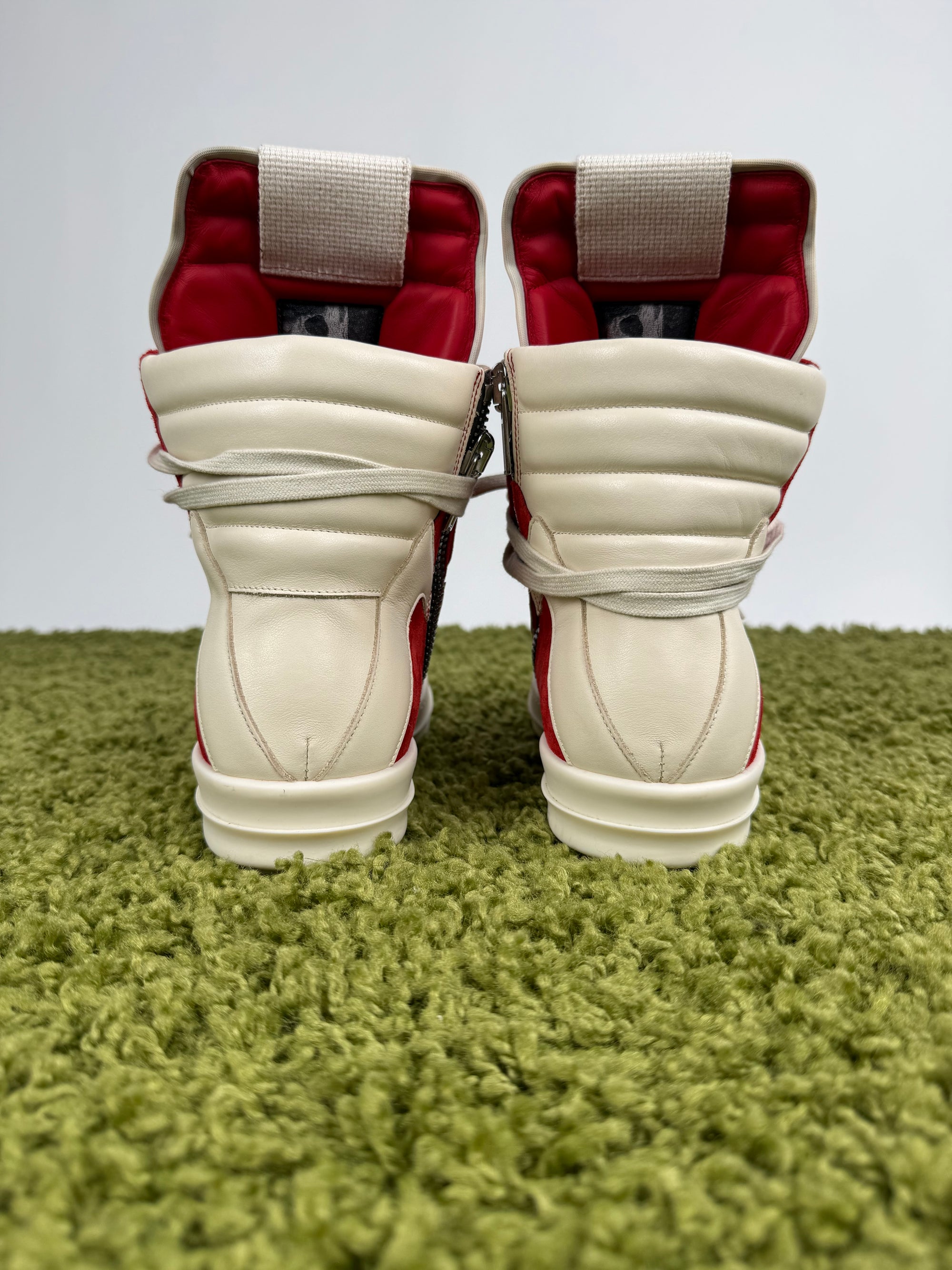 Rick Owens Geobasket DRKSHDW Rosso 44