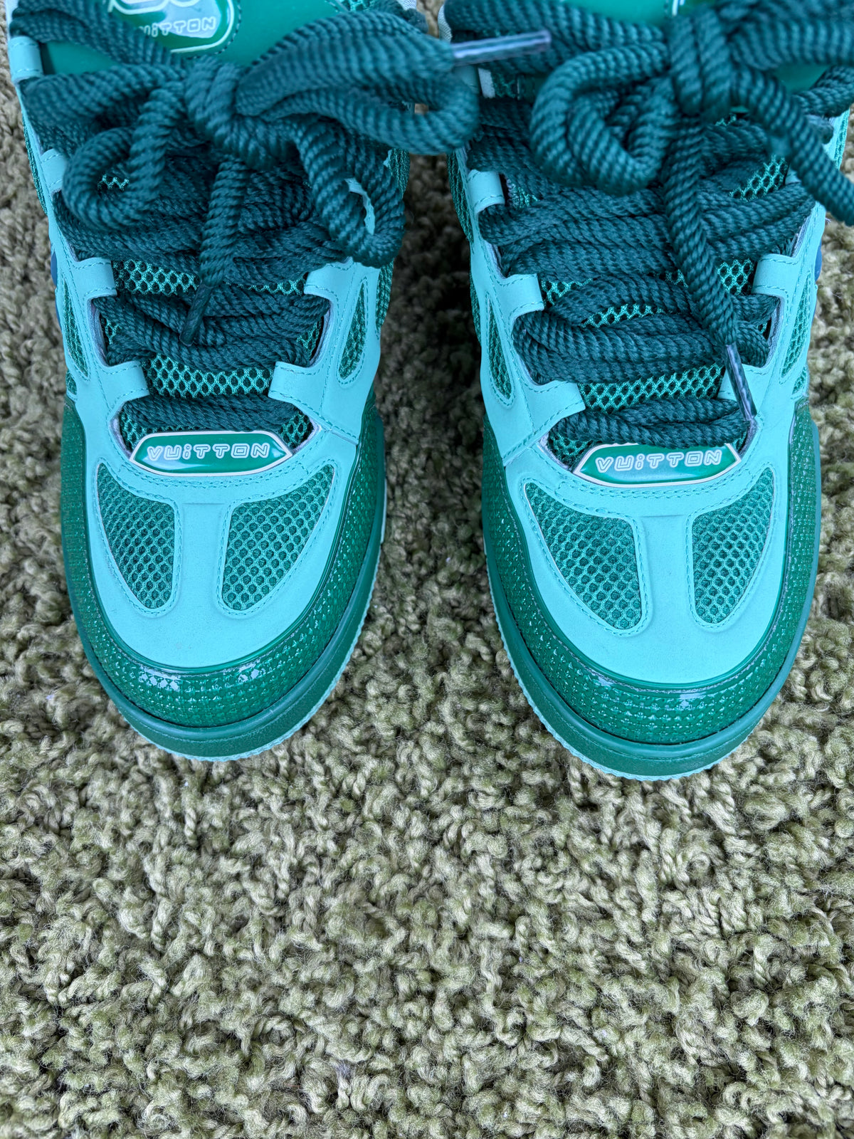 Louis Vuitton Skate Verde 8