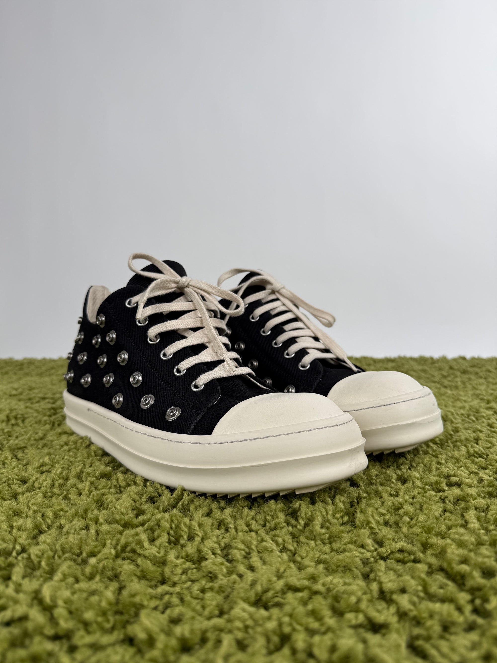 Rick Owens Occhiello Low nere 42