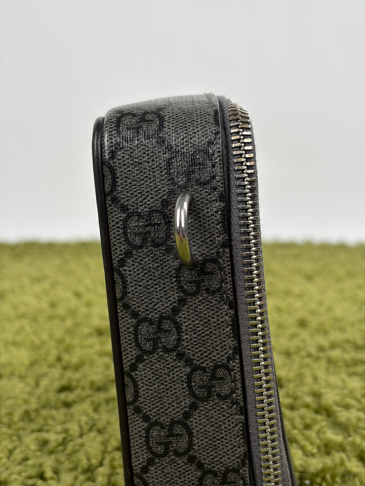 Borsa Gucci Ophidia in Tela GG Verde con tracolla rimovibile