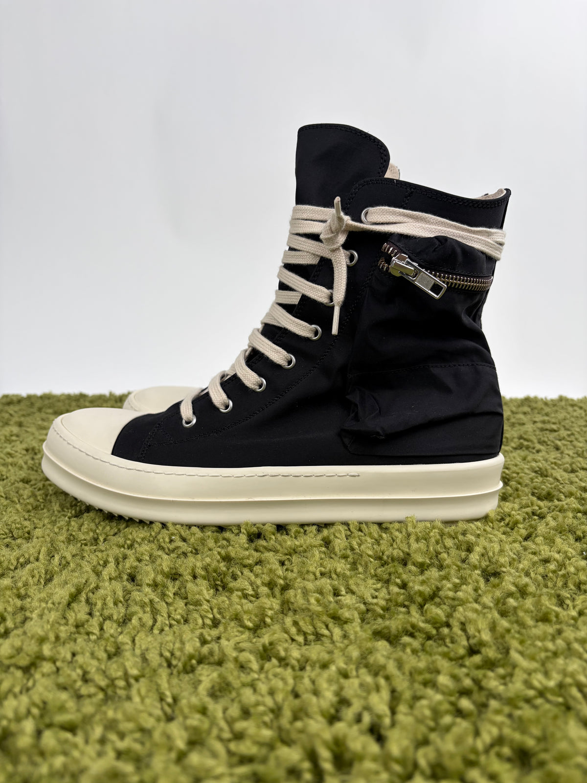 Rick Owens Ramones Pocket DRKSHDW Nero 42