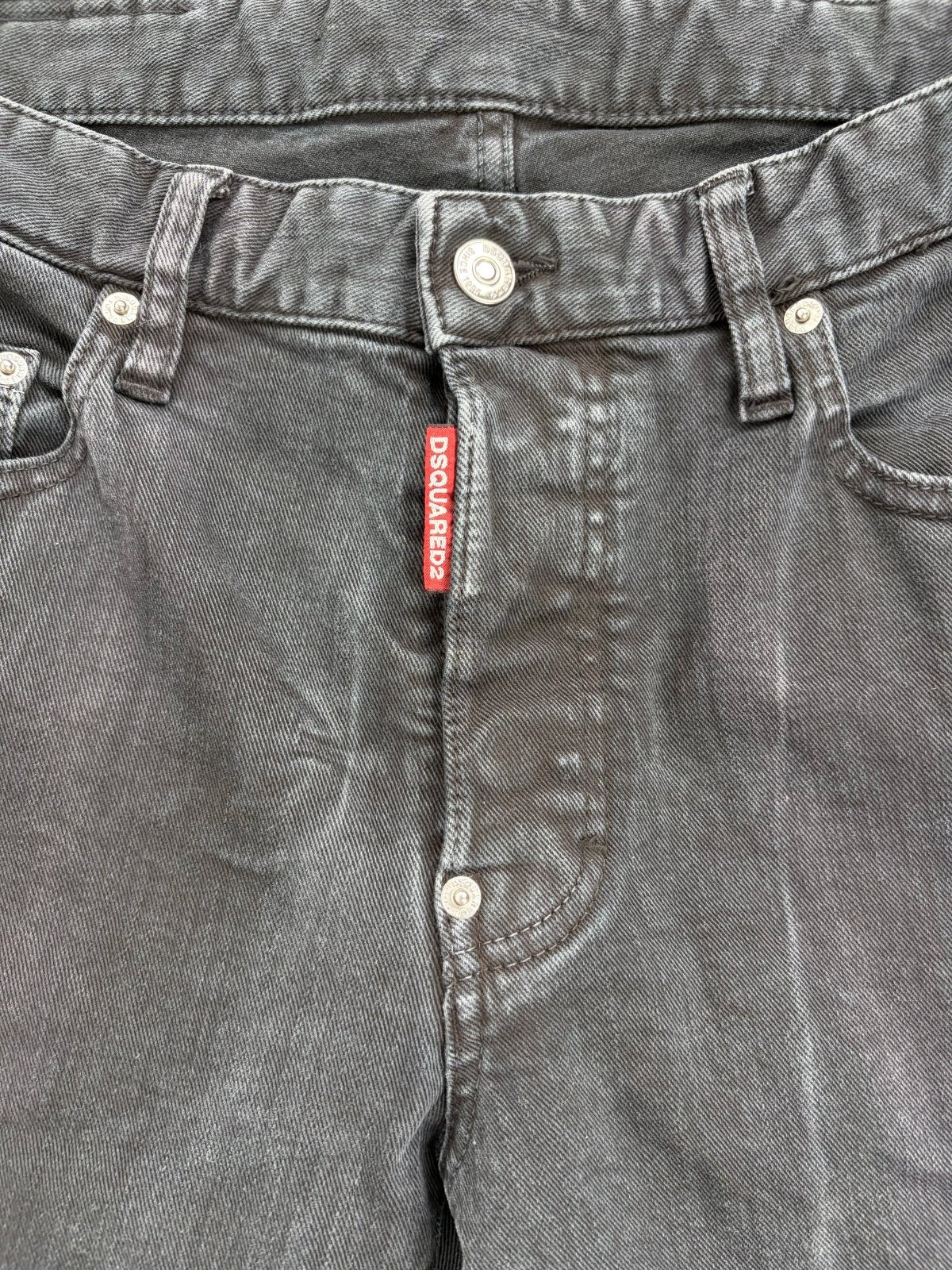 Jeans Dsquared2 in Denim Nero 48 - Second Hand Di Fiore