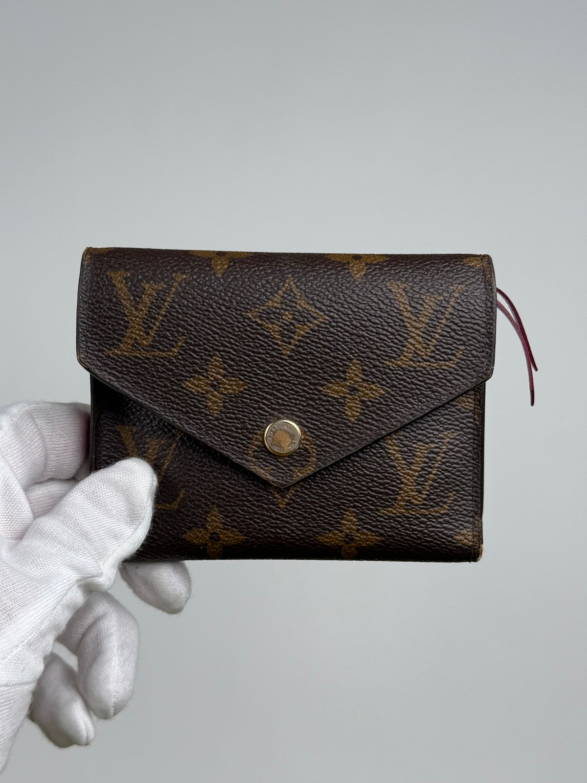 Portafoglio Victorine Louis Vuitton Marrone