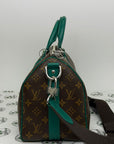 borsa Louis Vuitton Bandoulier 35 marrone e verde
