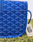 Borsa a tracolla belvedere goyard blu