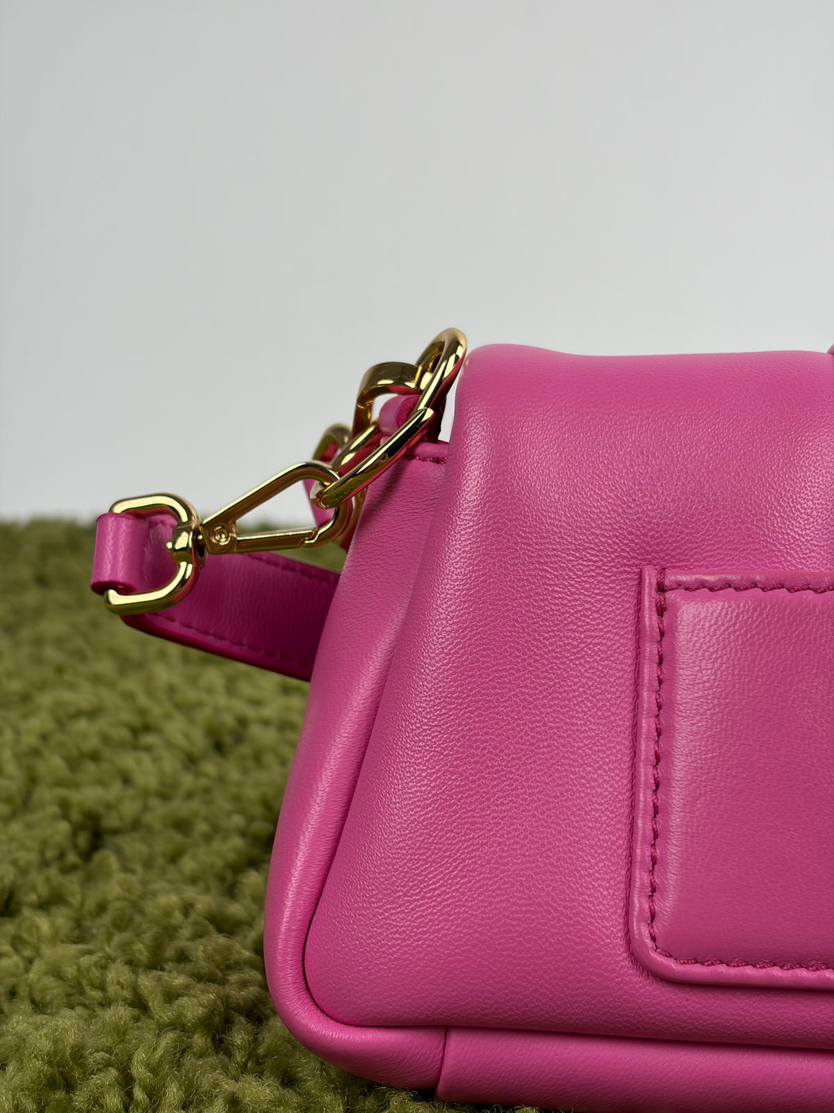 Borsa a spalla Jacquemus Le Petit Bambimou Rosa