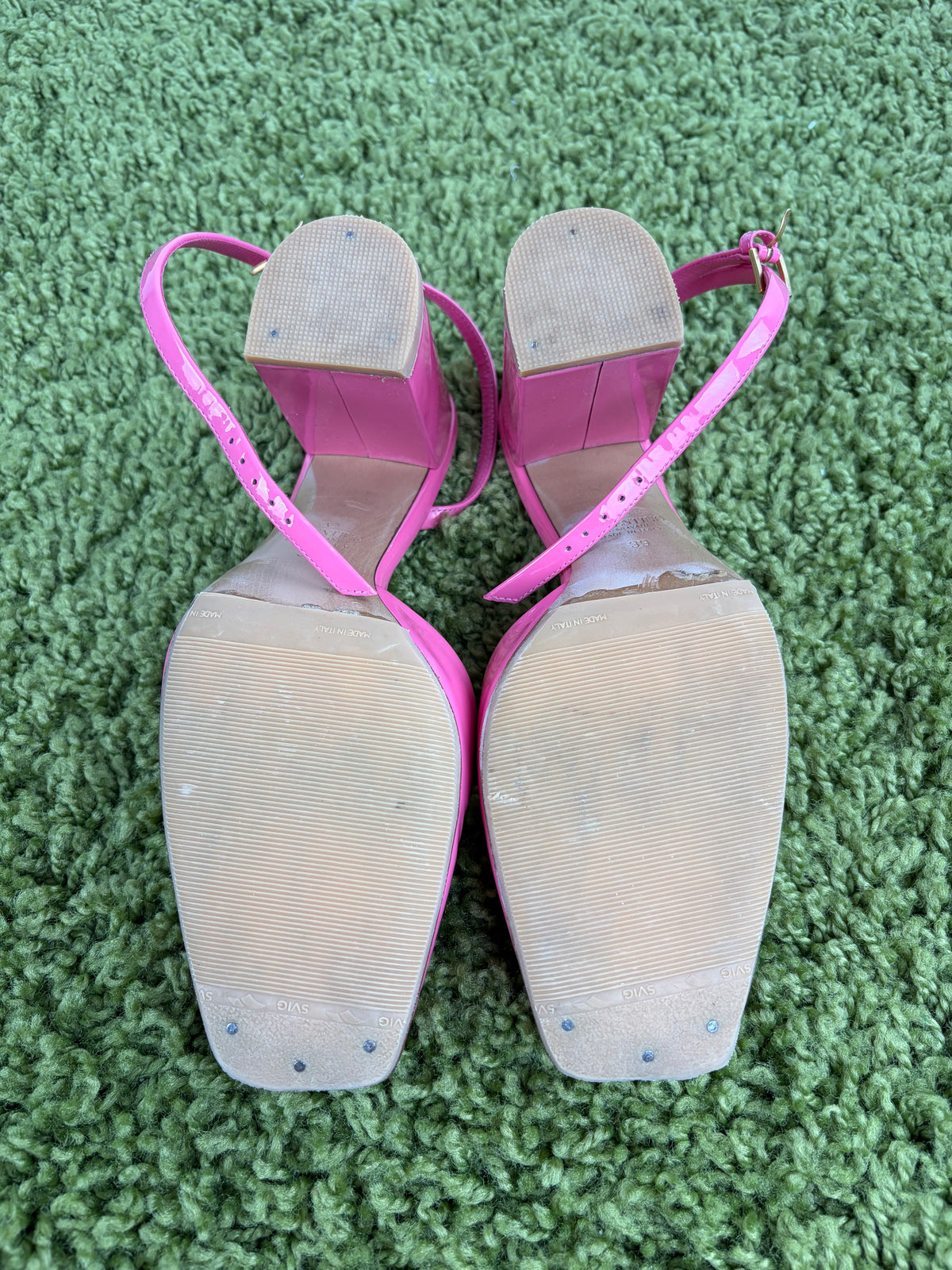 Sandali Valentino Garavani slingback onestud Rosa 39