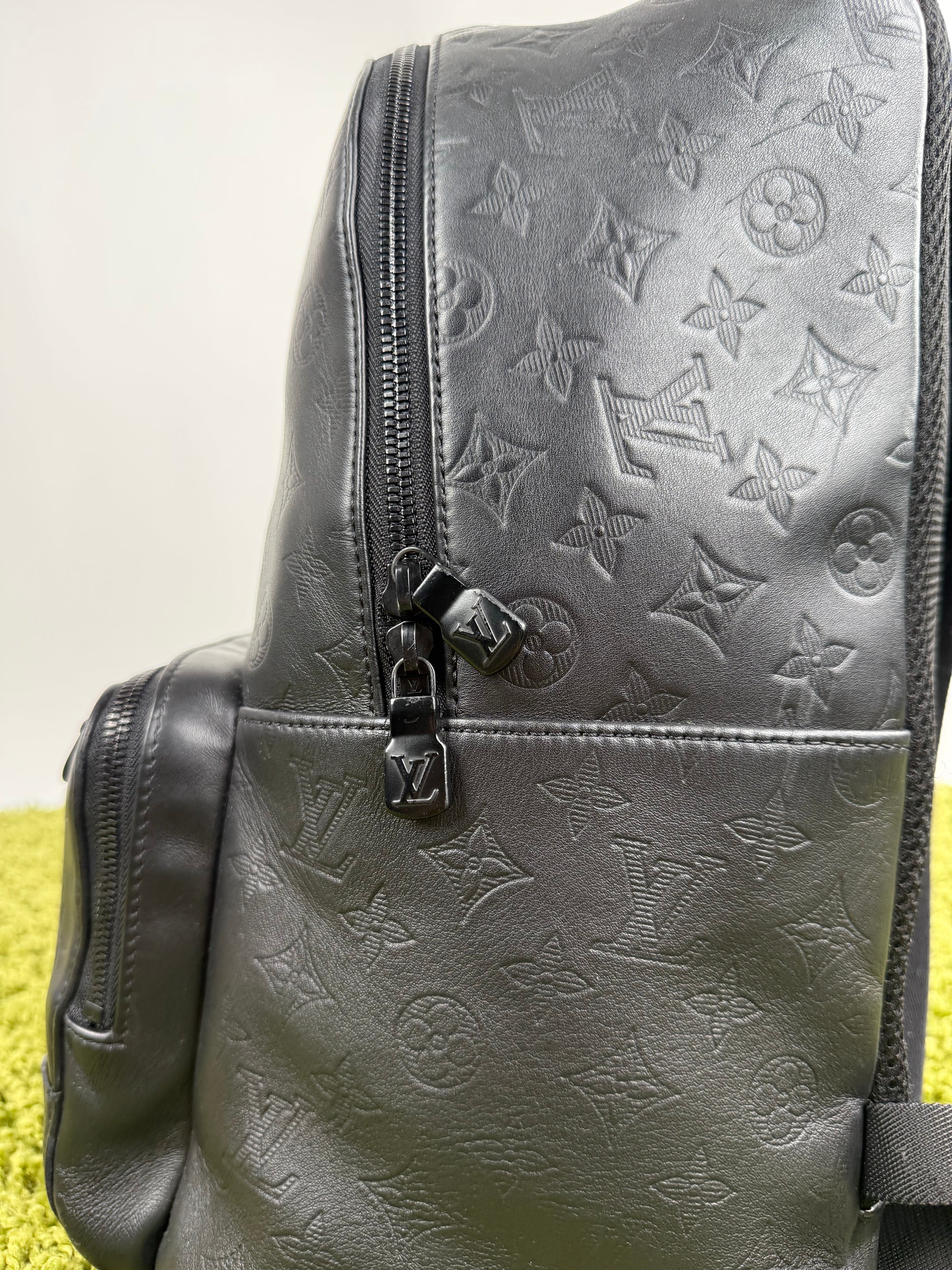 Zaino Louis Vuitton Racer in pelle Nera Monogram