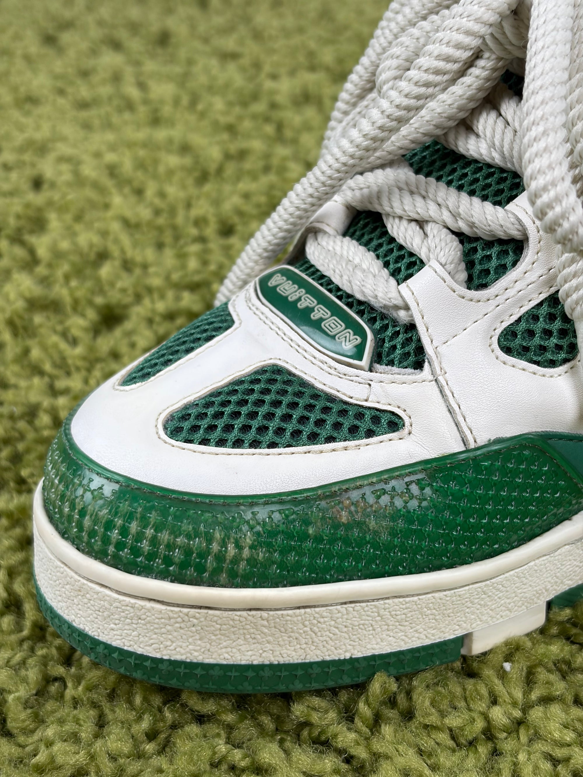 Louis vuitton skate Size 6=40 calza 41 verde e bianca