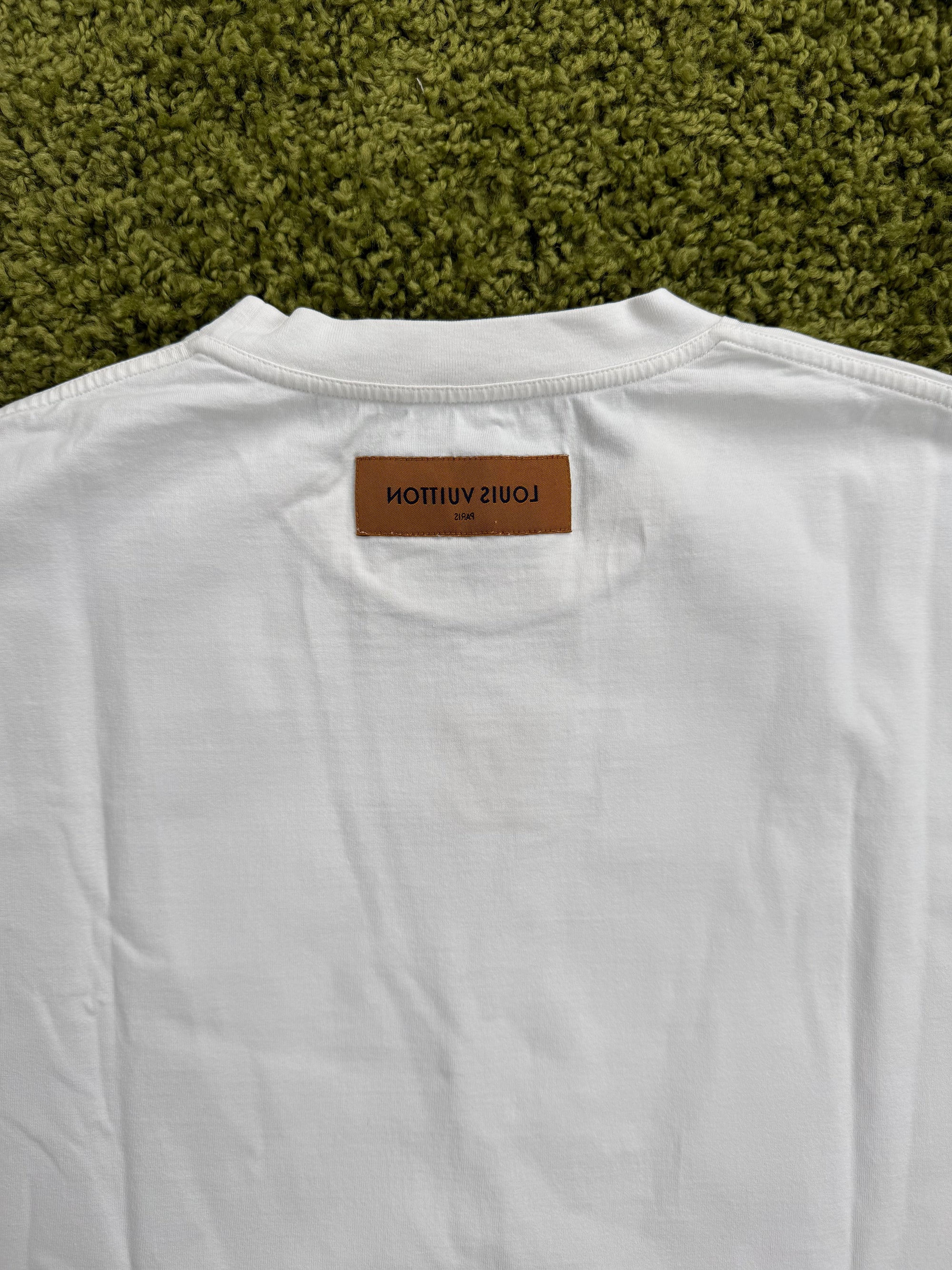 T-Shirt Bianca Louis Vuitton XXL