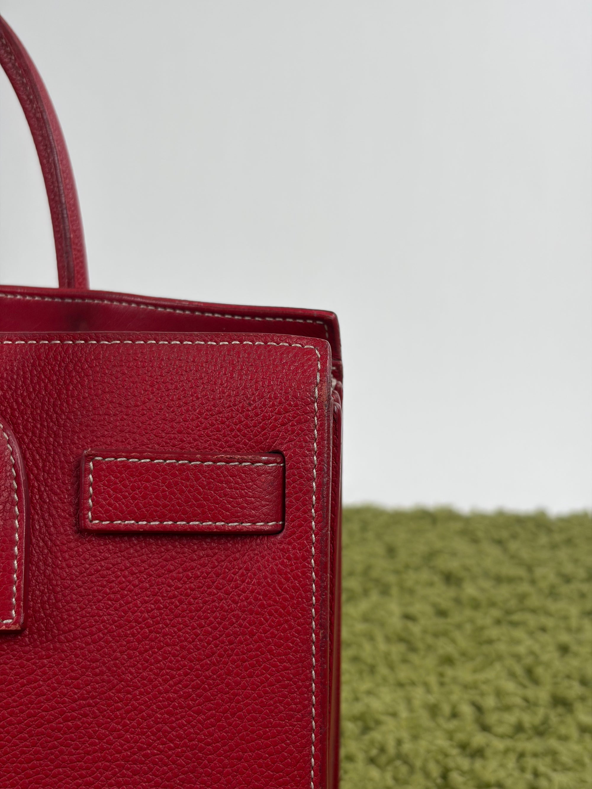Borsa Saint Laurent rossa