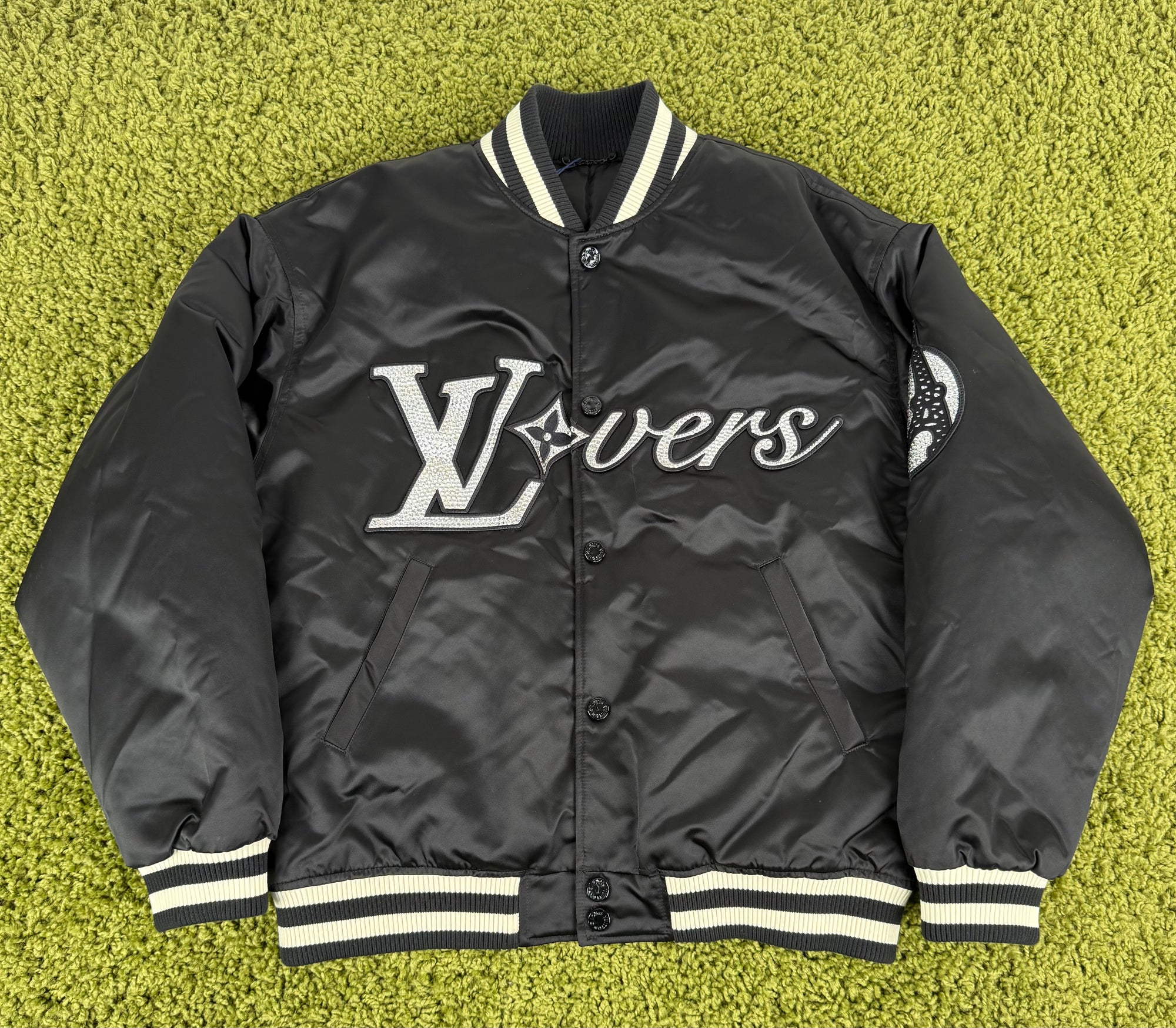 Giubbotto Louis Vuitton Lv Lovers 50 veste L