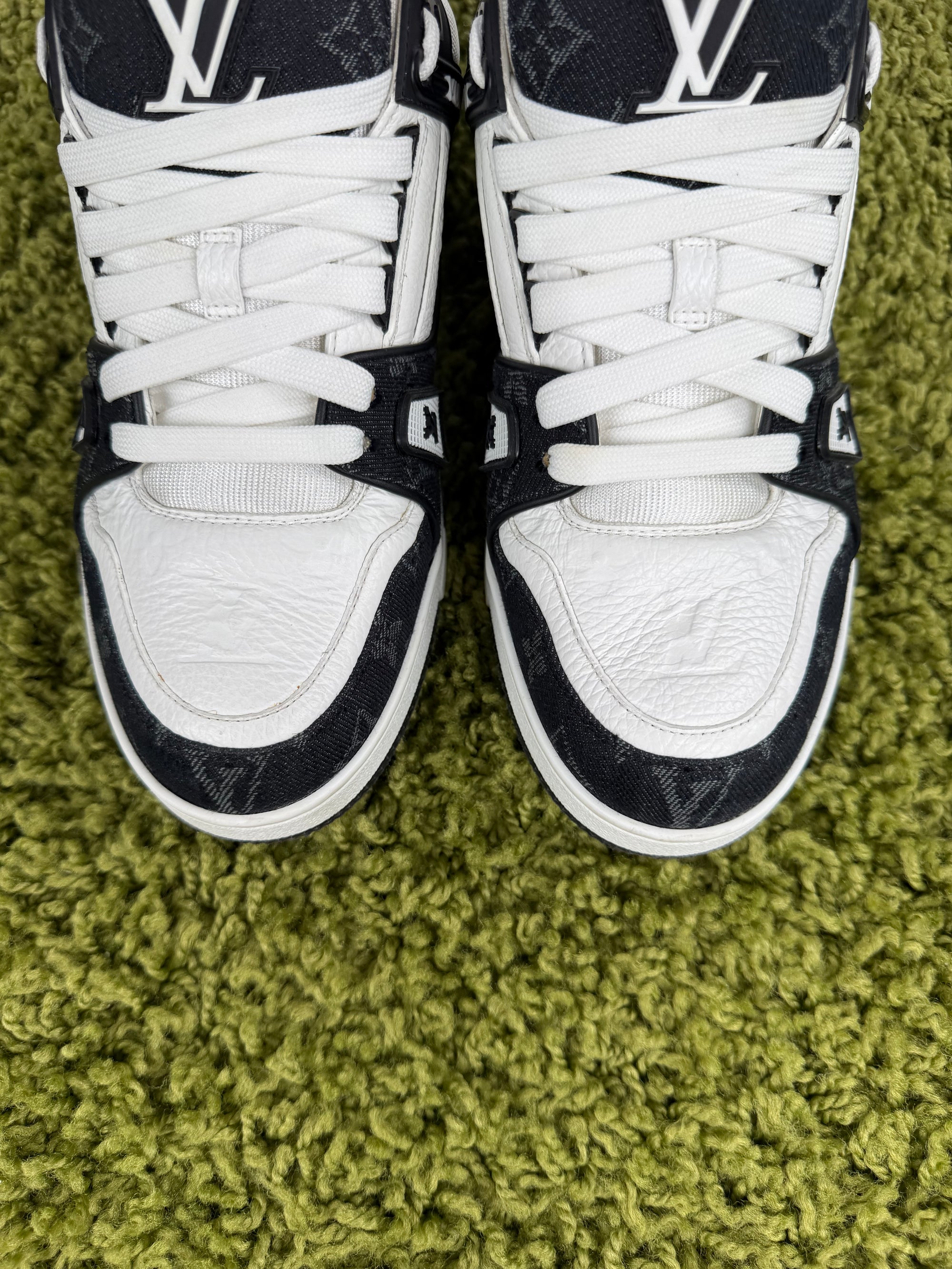 Louis Vuitton Trainer In denim Nero 7