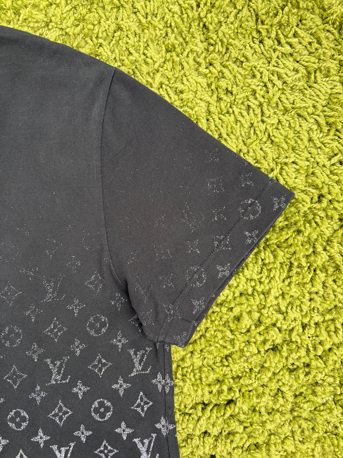 T-Shirt Louis Vuitton Gradient Nera Multicolor S