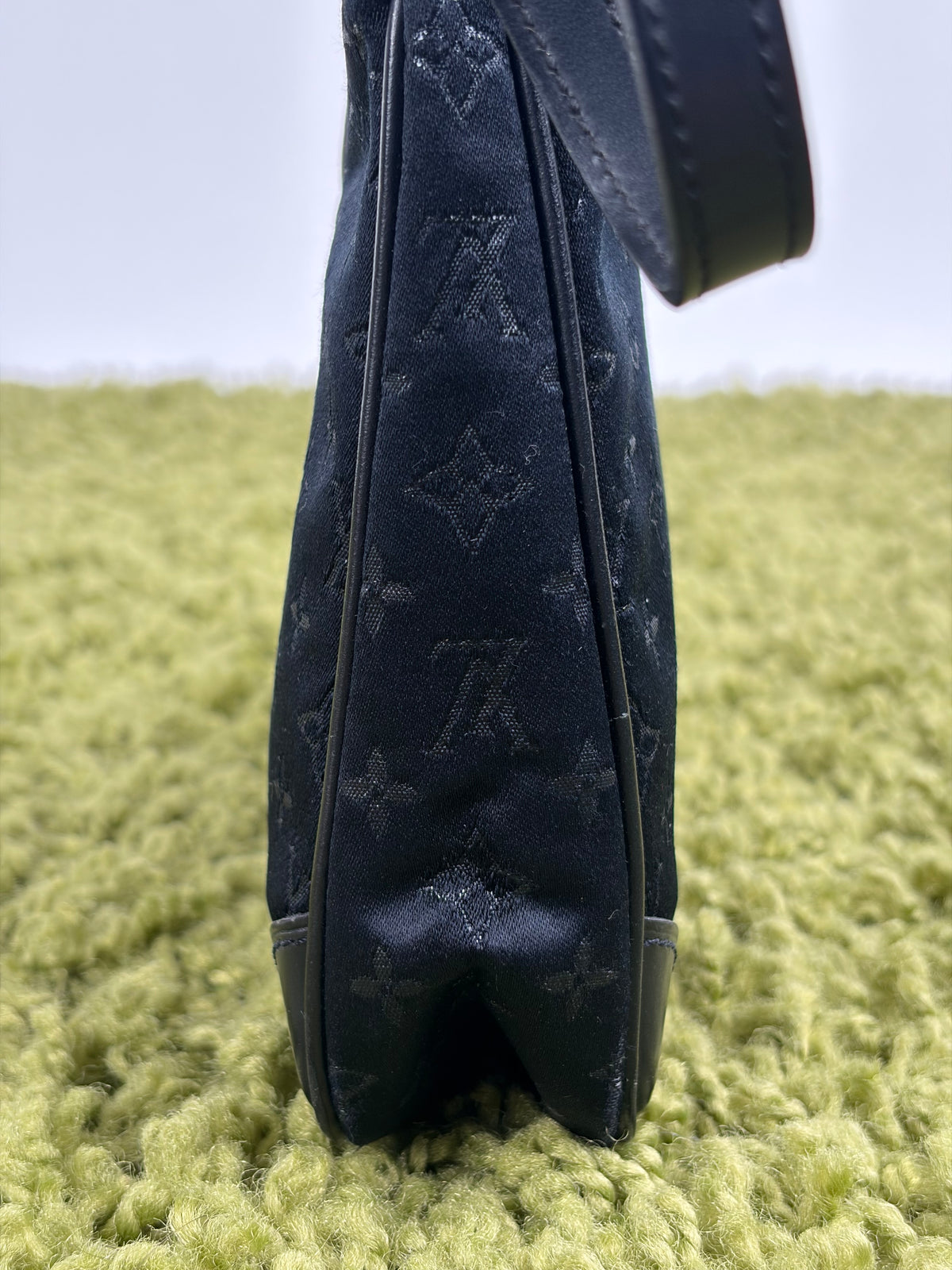 Borsa Louis Vuitton Satin Mini Boulogne Nera
