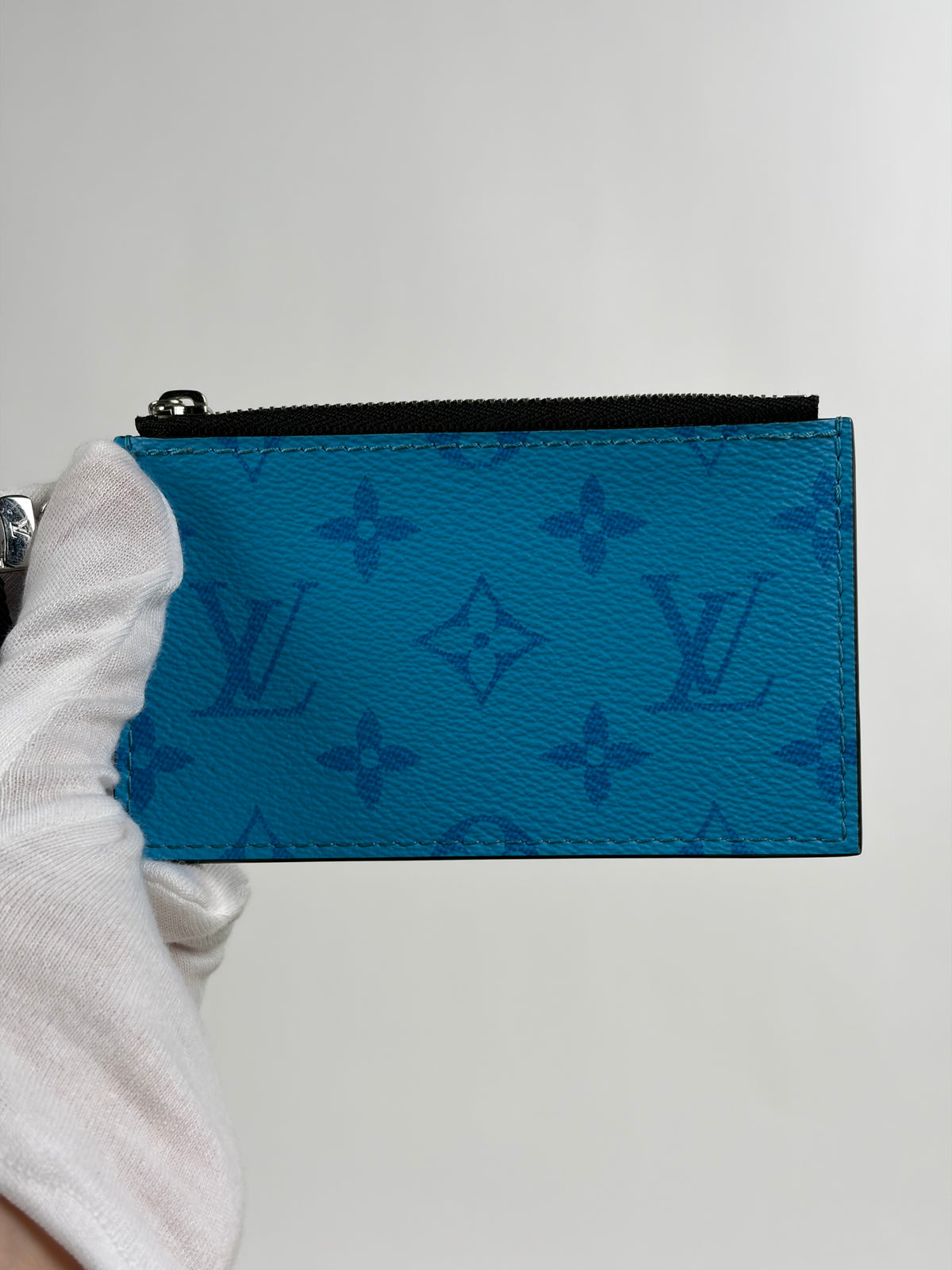 Mini Borsa a tracolla Louis Vuitton Gaston Azzurra