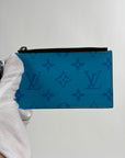 Mini Borsa a tracolla Louis Vuitton Gaston Azzurra