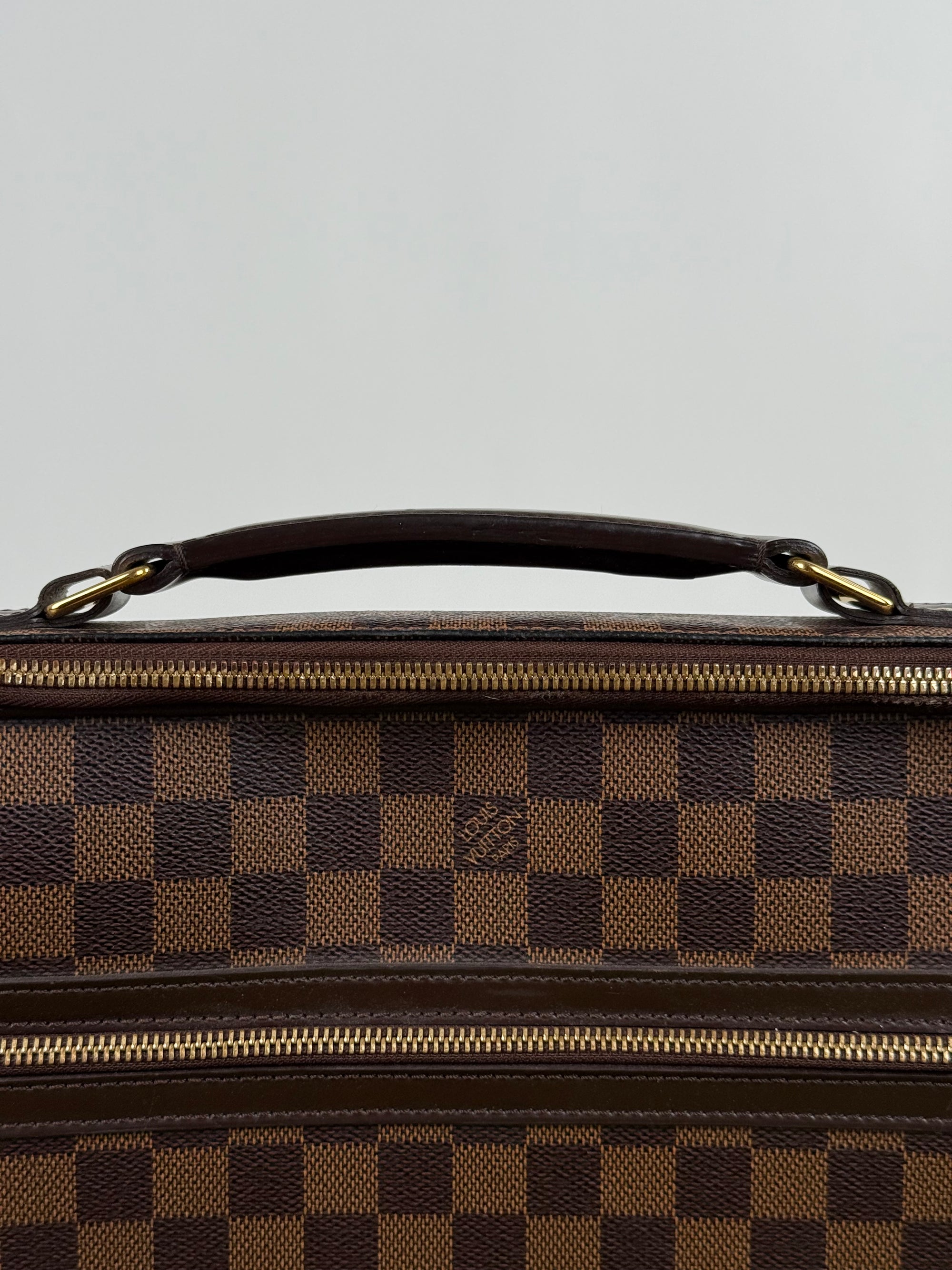 Borsa Sabana In tela Damier Ébène Louis Vuitton Marrone
