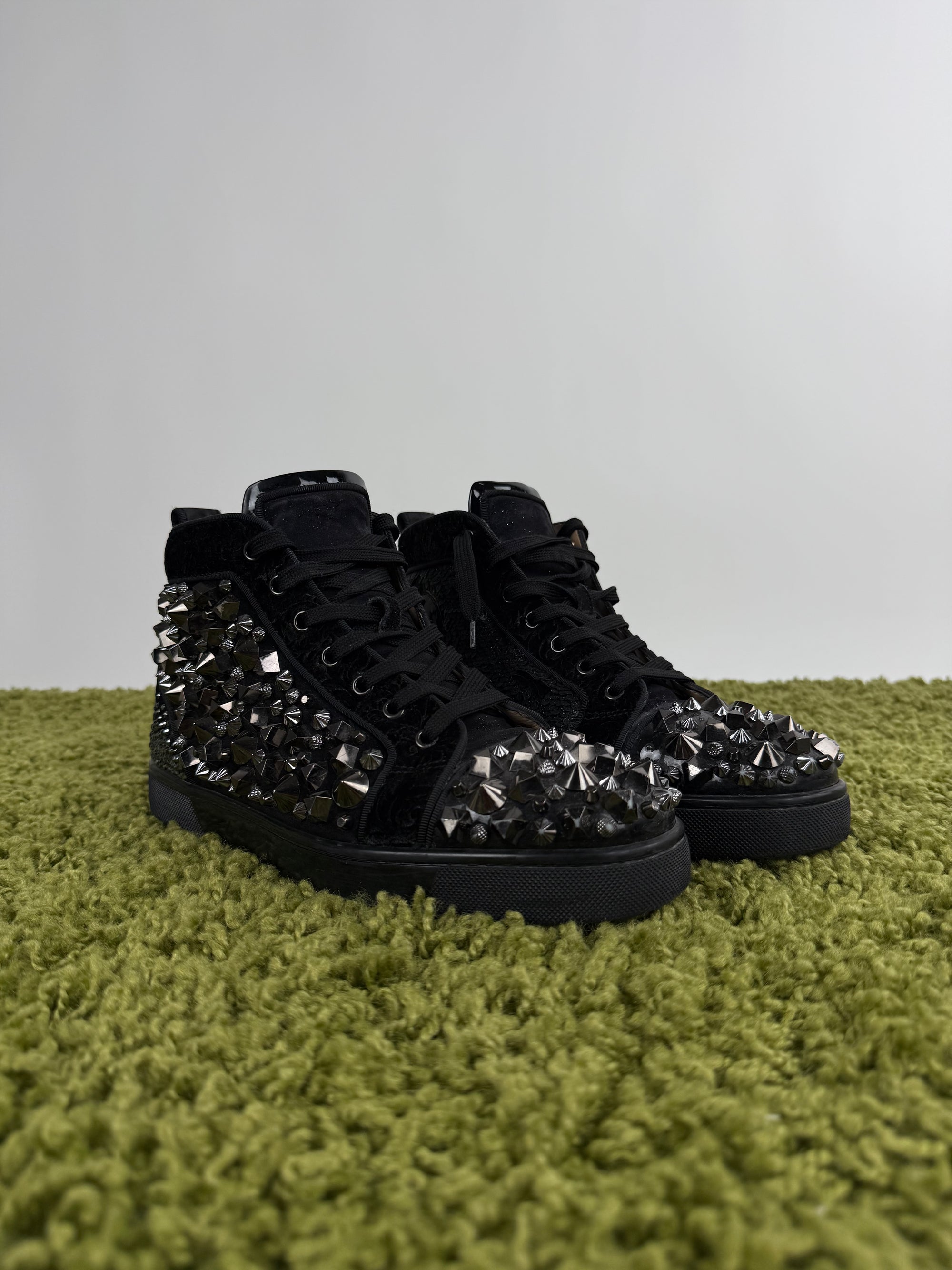 Christian Louboutin Pik Pik Louis High Nera 42