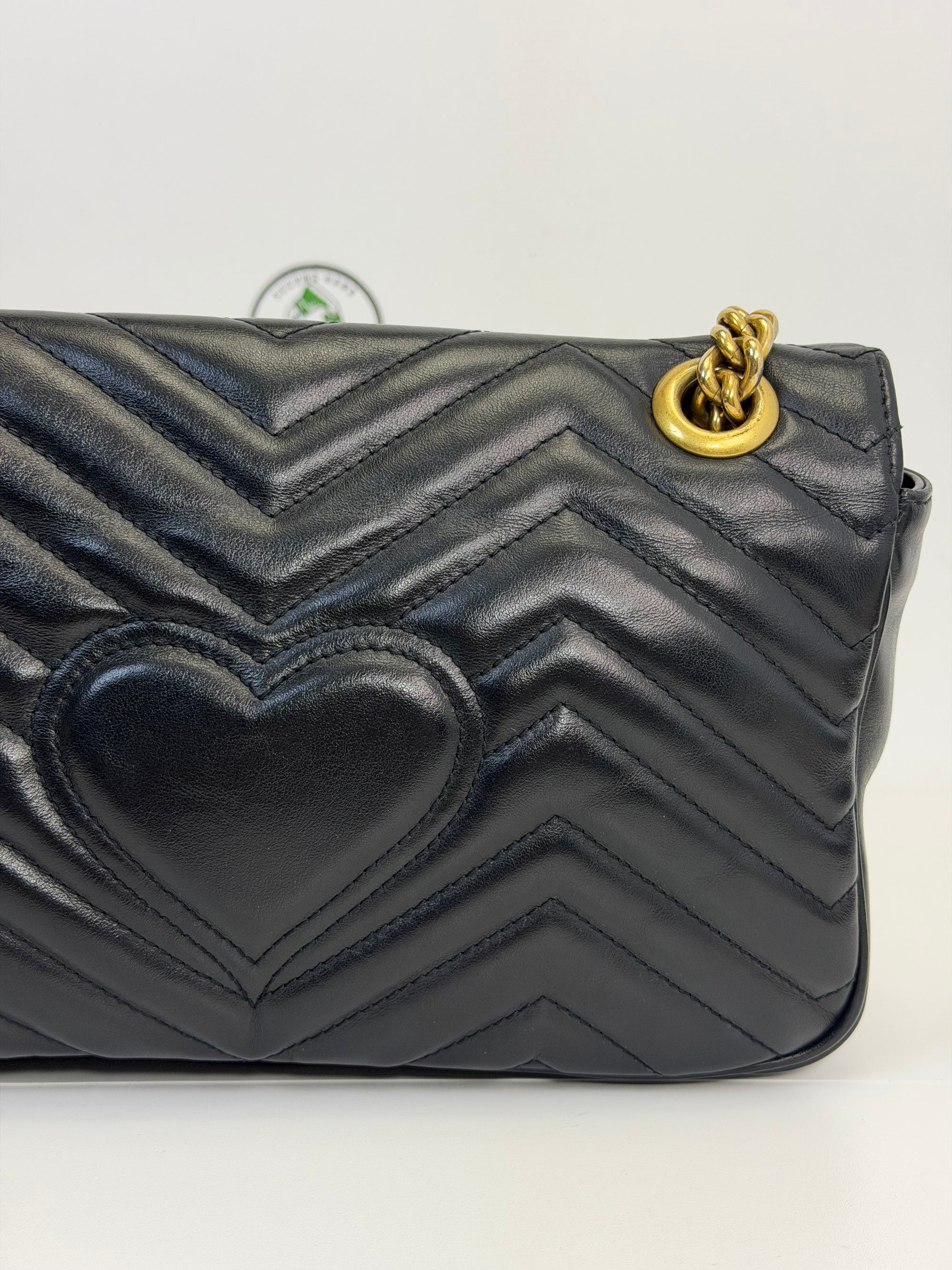 Gucci marmont misura media Nera