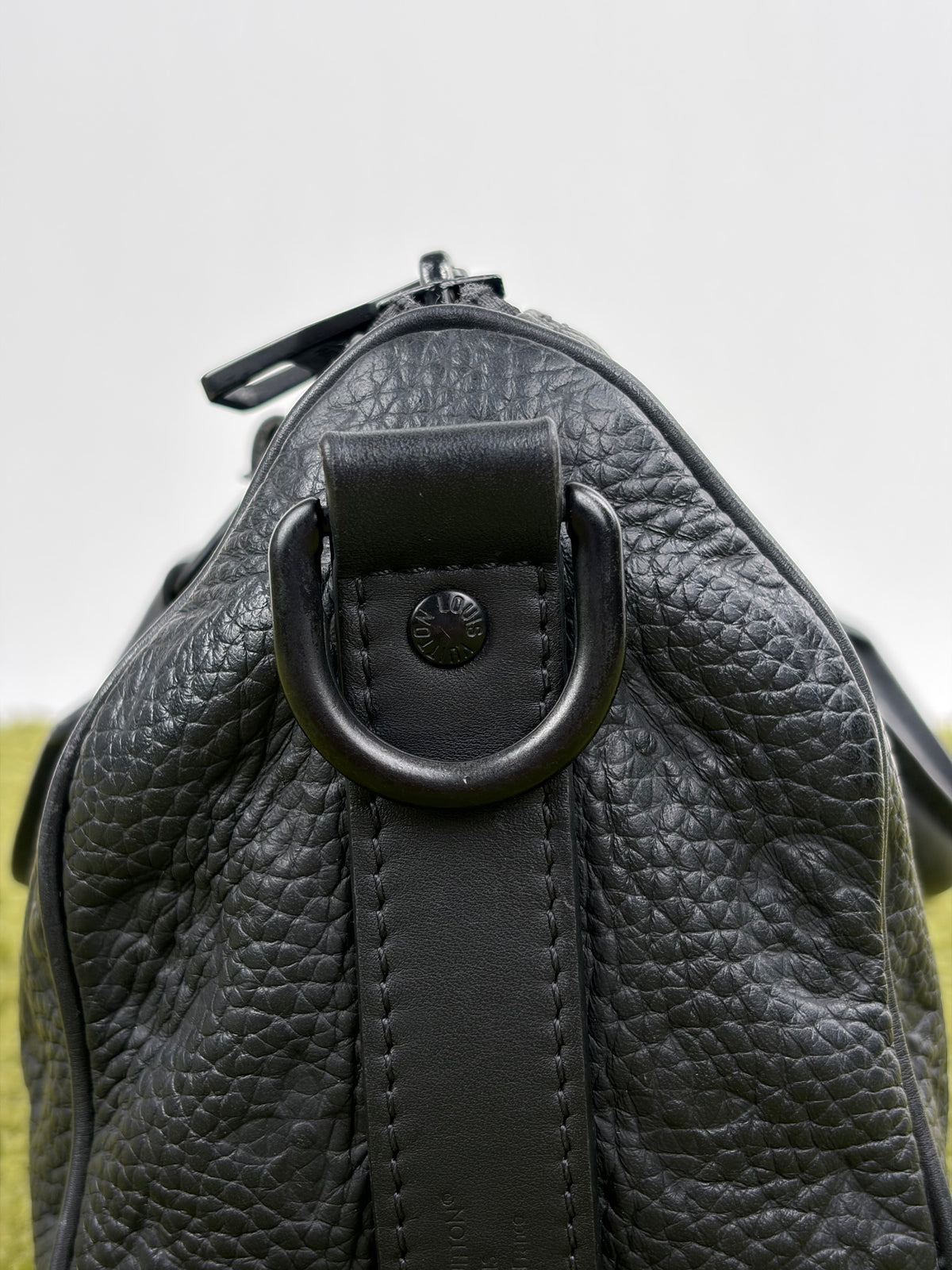 Borsa Keepall Bandoulière 25 Monogram Louis Vuitton Nero
