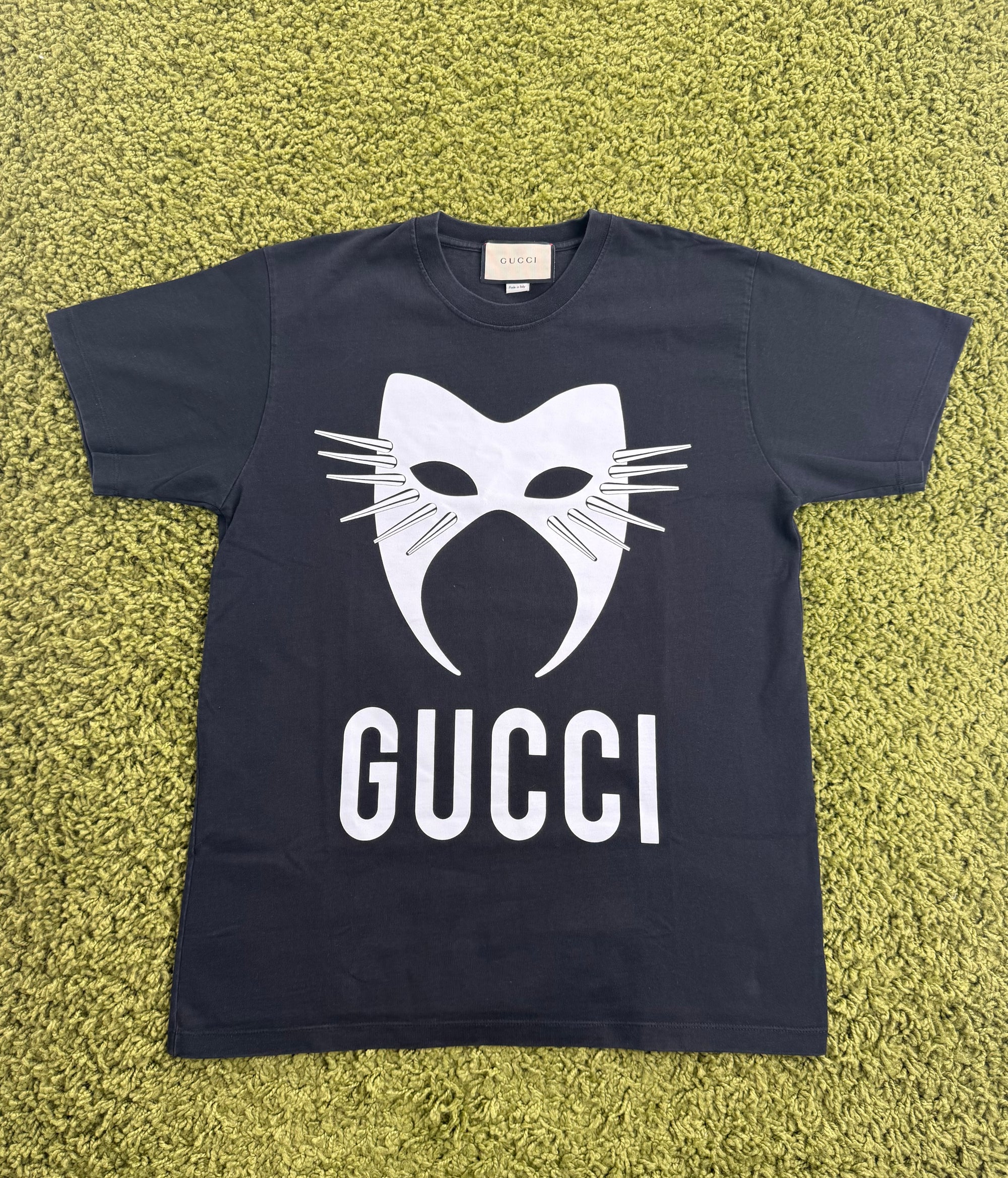 T-Shirt Spike Mask Gucci Nera S
