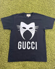 T-Shirt Spike Mask Gucci Nera S