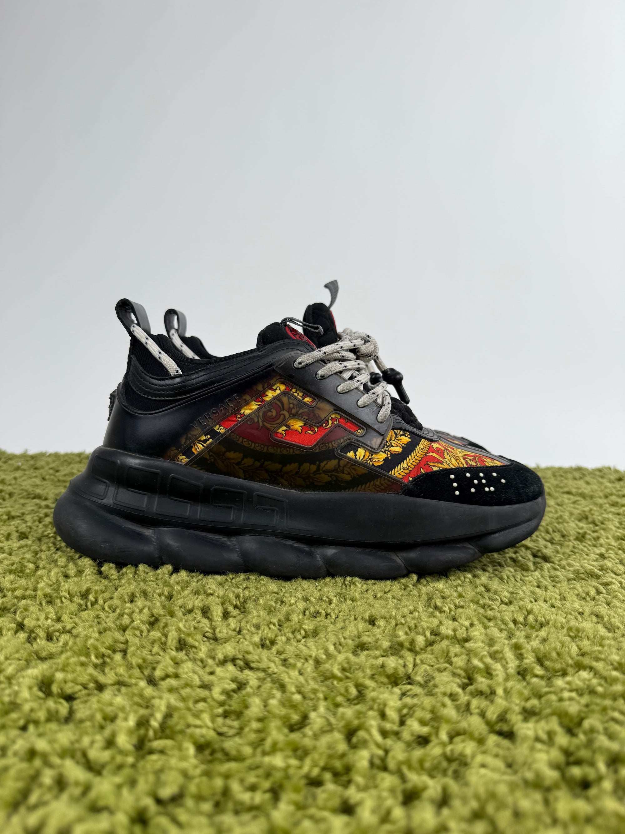 Versace Chain Sneaker Nere 43