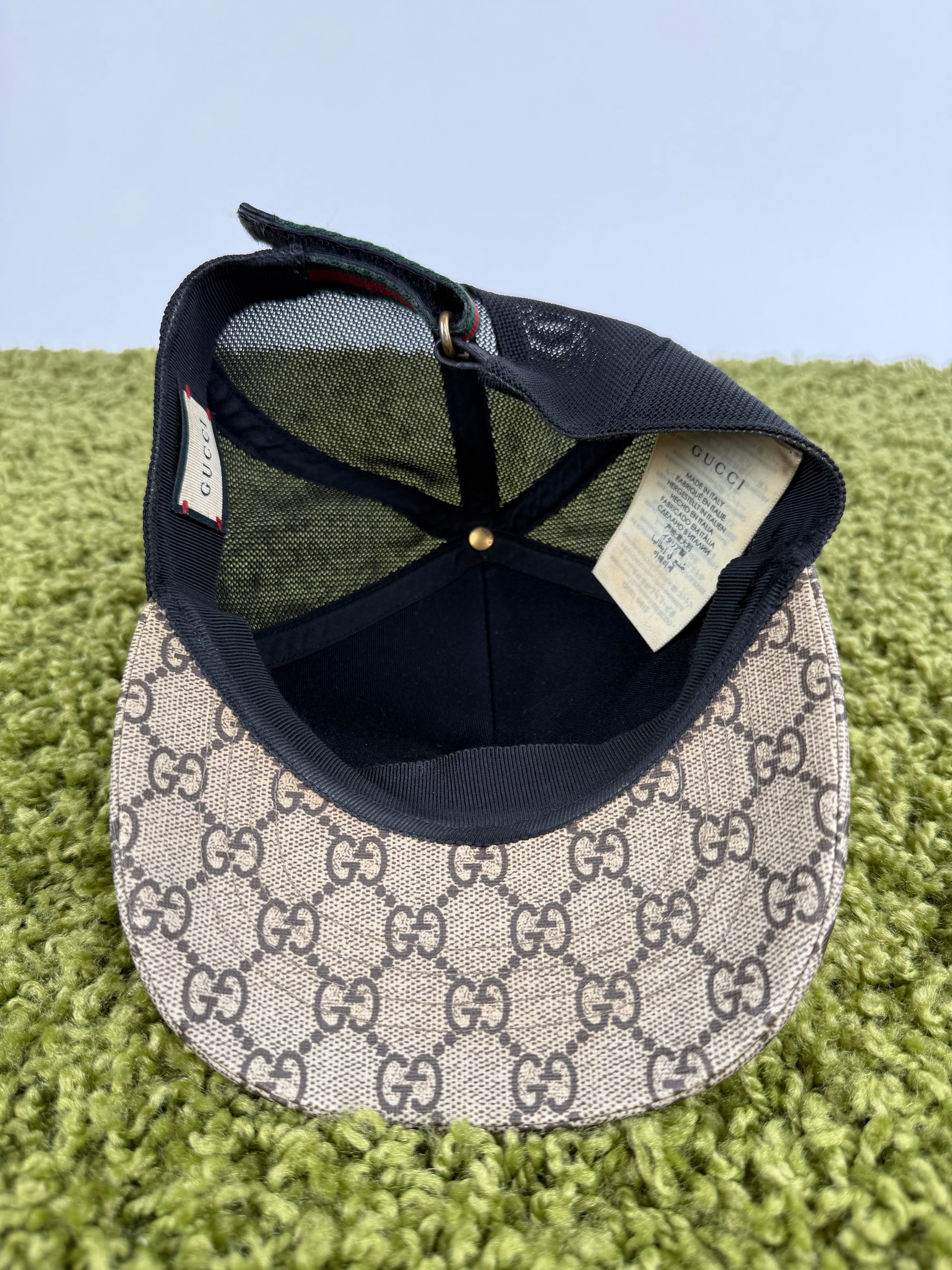 Cappello Gucci Monogram Ape Beige
