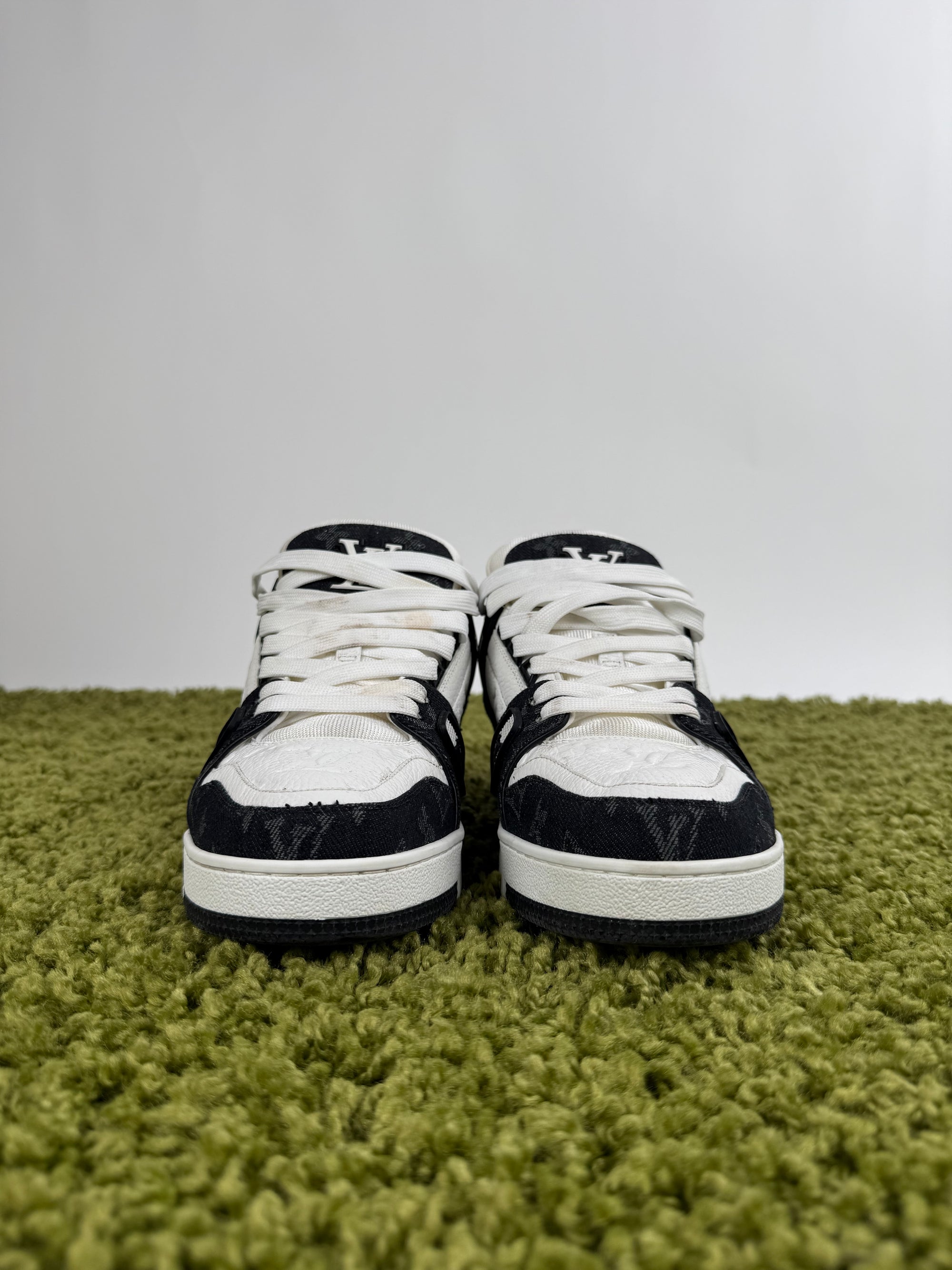 Louis Vuitton Trainer In denim Nere 7