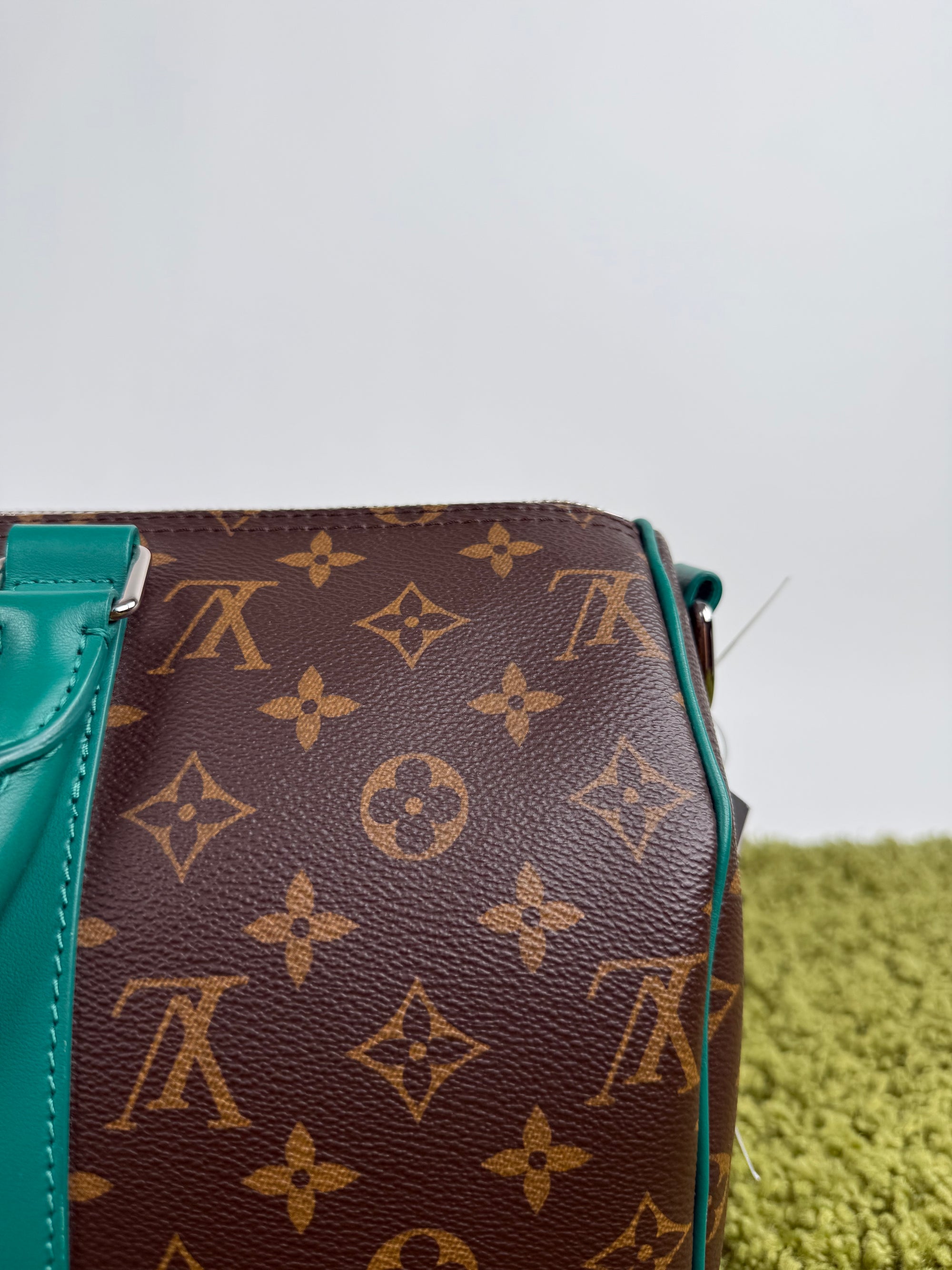 Borsone Keepall Louis Vuitton Baundoliere Marrone